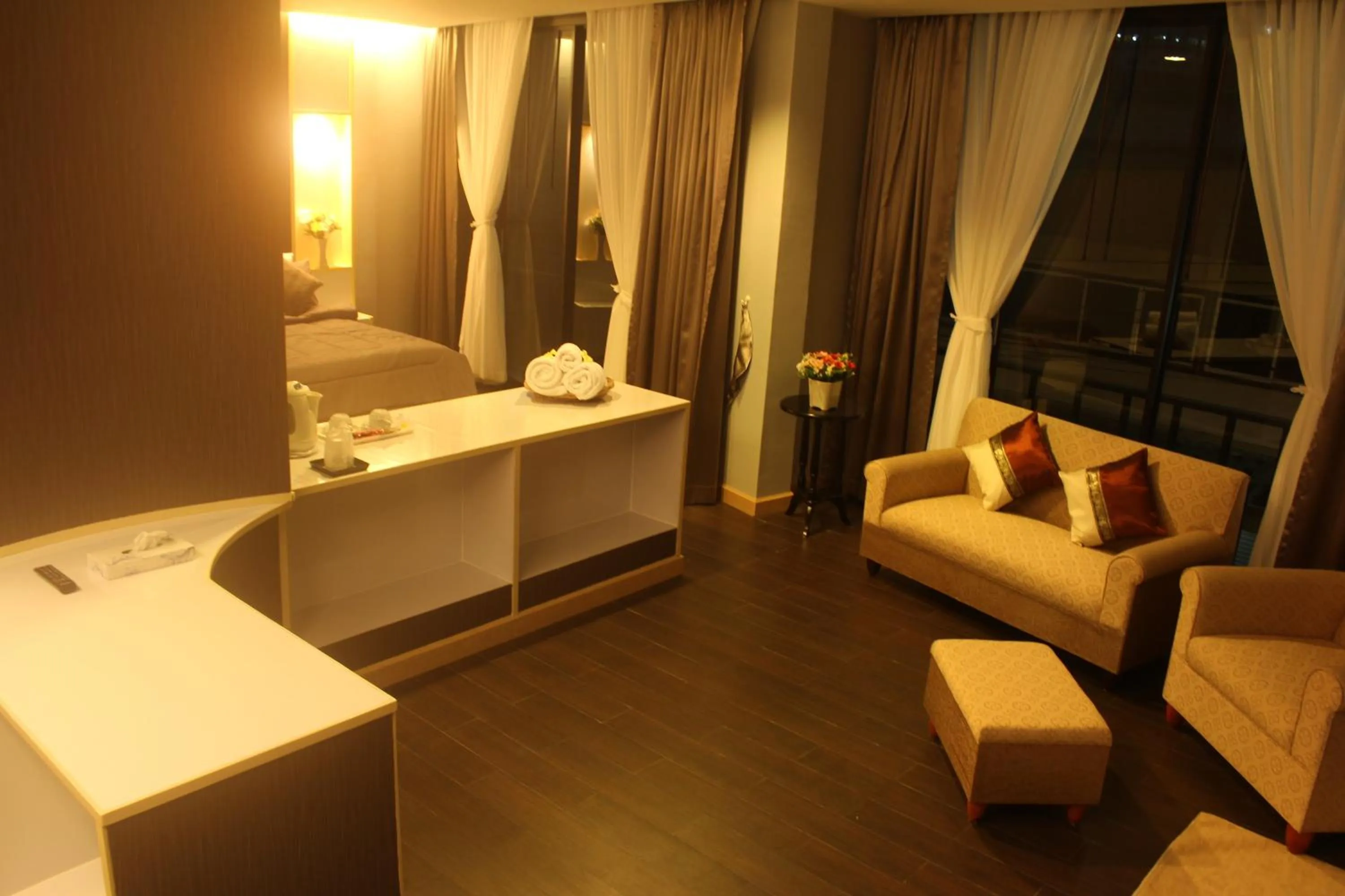 Lounge or bar in Saranya River House สรัญญาริเวอร์เฮาส์