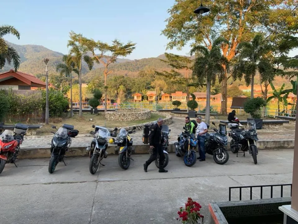 Garden in Saranya River House สรัญญาริเวอร์เฮาส์