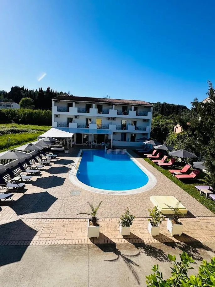 Property building in Melitsa corfu hotel