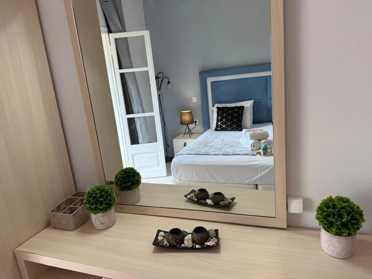 Bed in Melitsa corfu hotel
