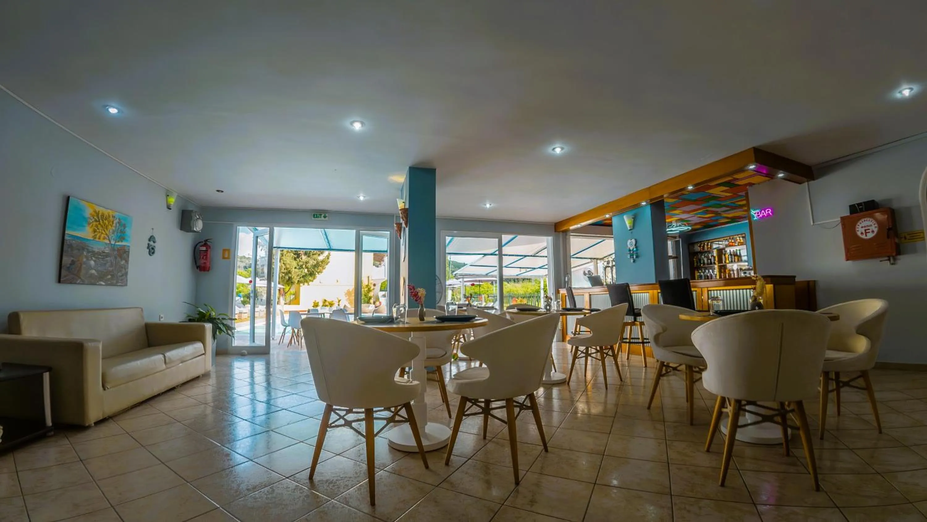 Restaurant/places to eat in Melitsa corfu hotel