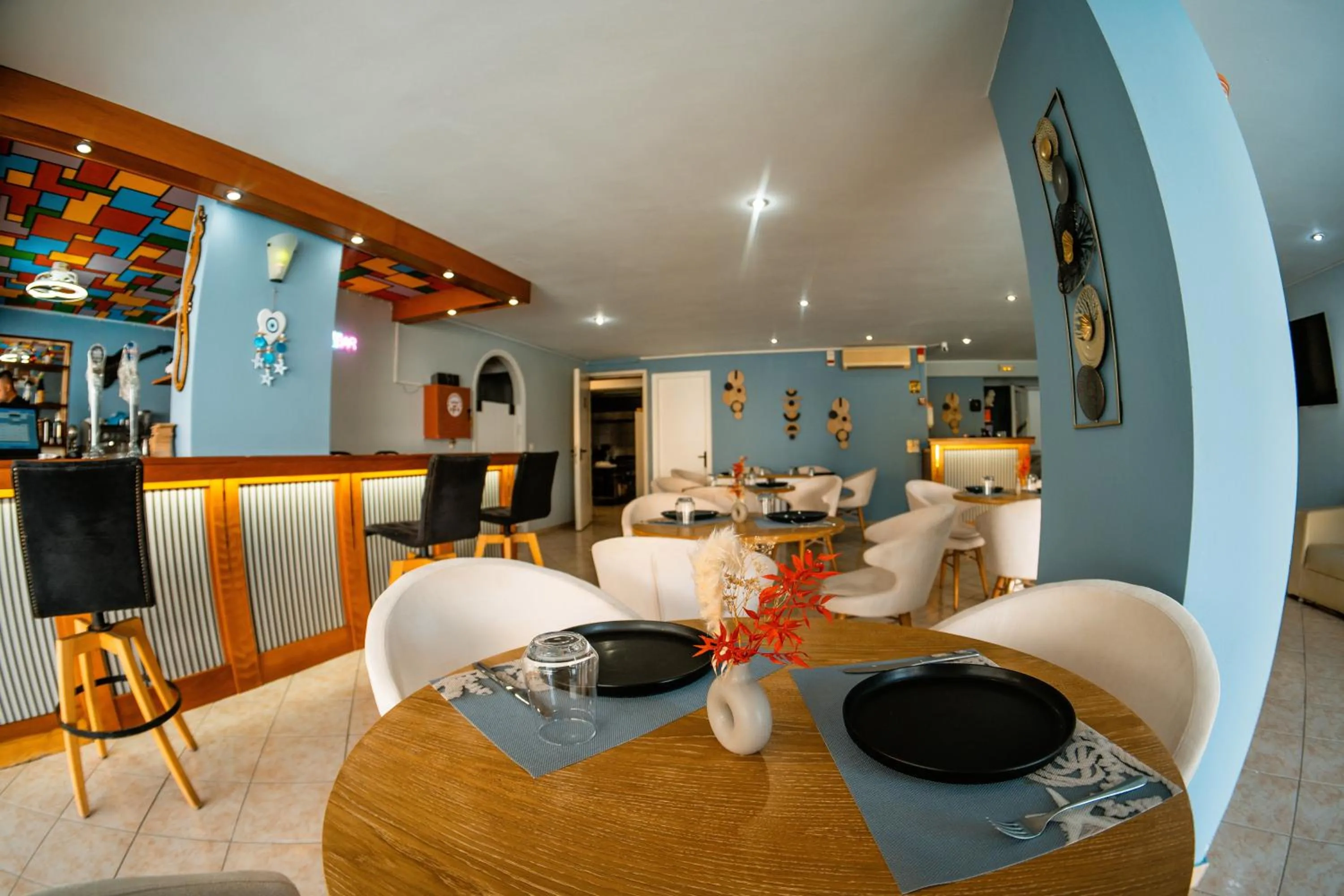 Kitchen or kitchenette in Melitsa corfu hotel