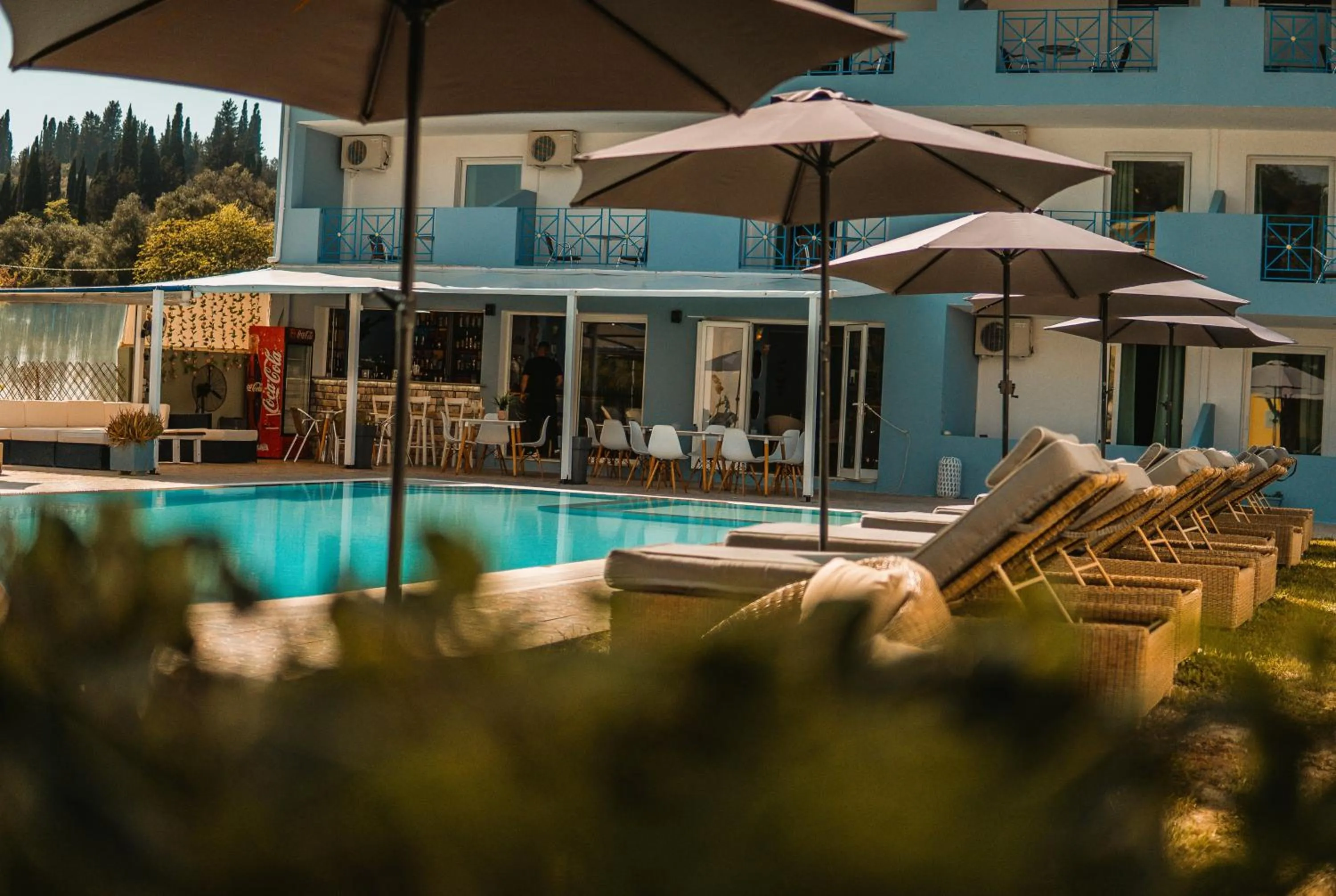 Property building in Melitsa corfu hotel