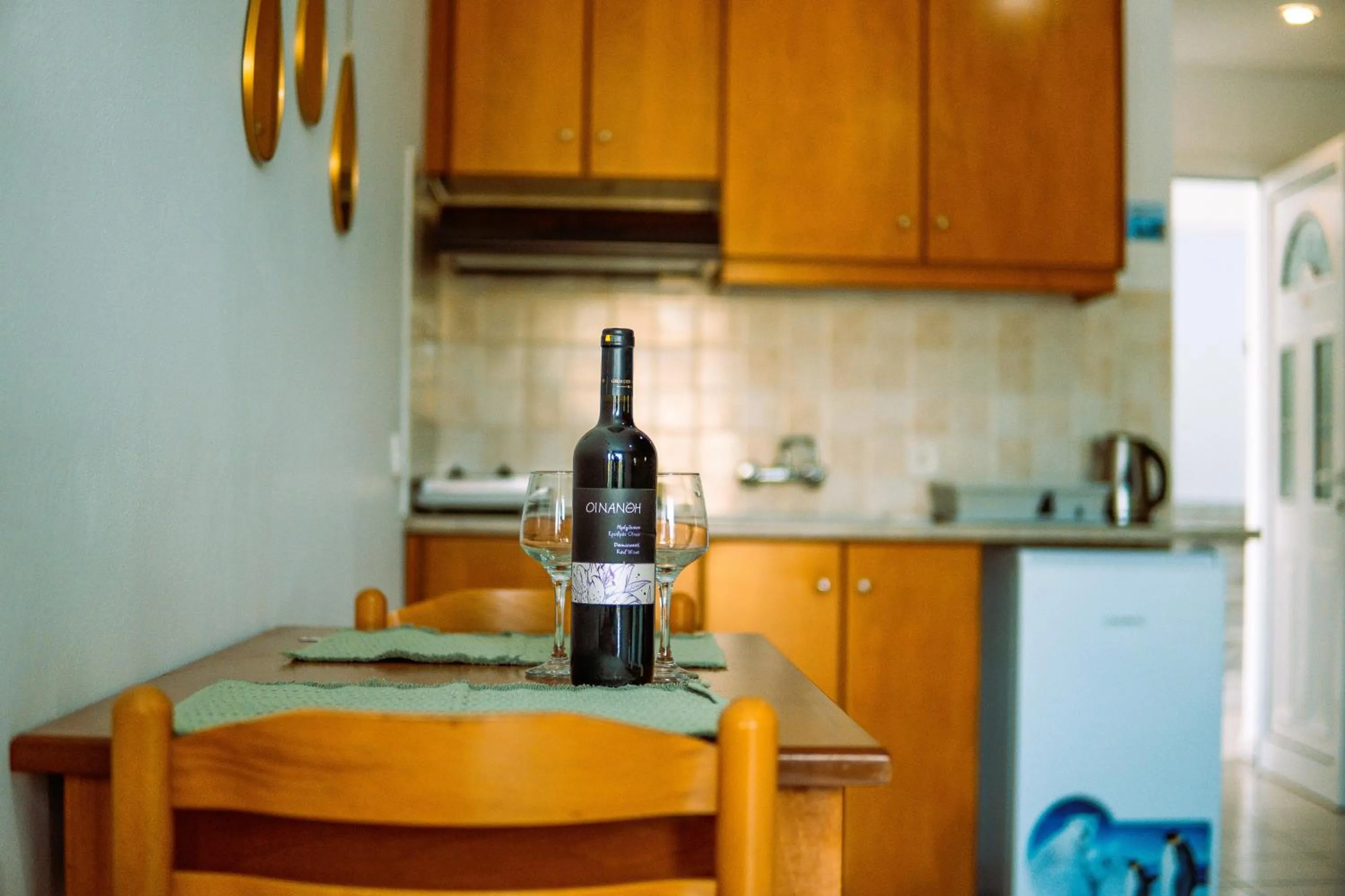 Kitchen or kitchenette in Melitsa corfu hotel