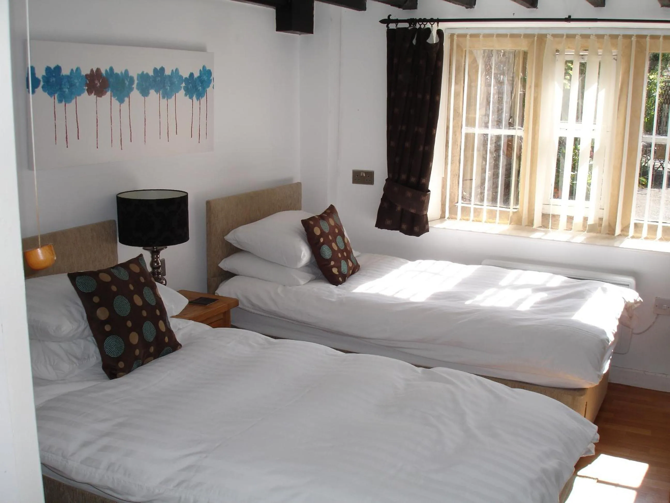 Bed in Burcott Mill Guesthouse