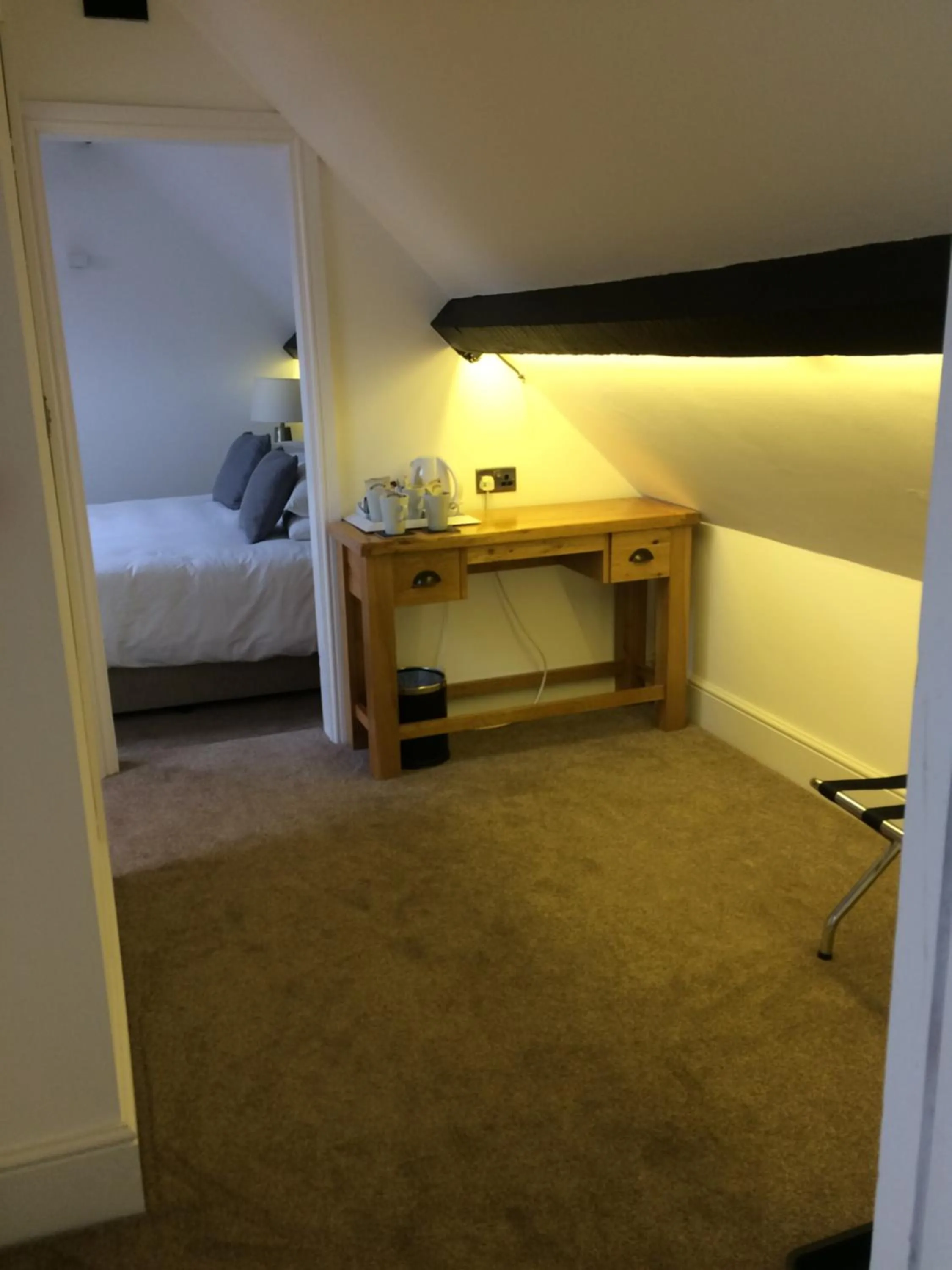 Bed in Burcott Mill Guesthouse