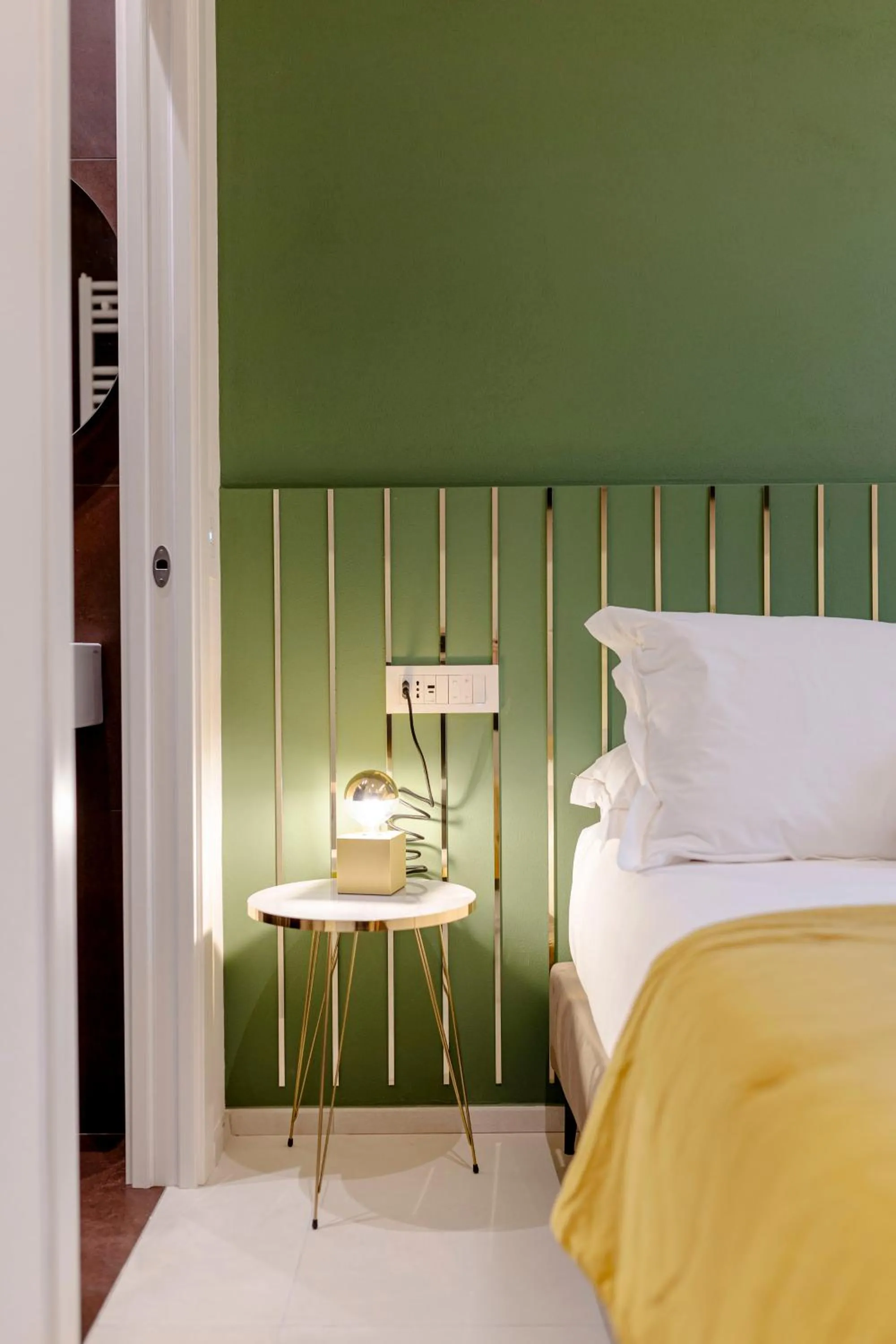 Bed in FLORENCE SEASONS B&B