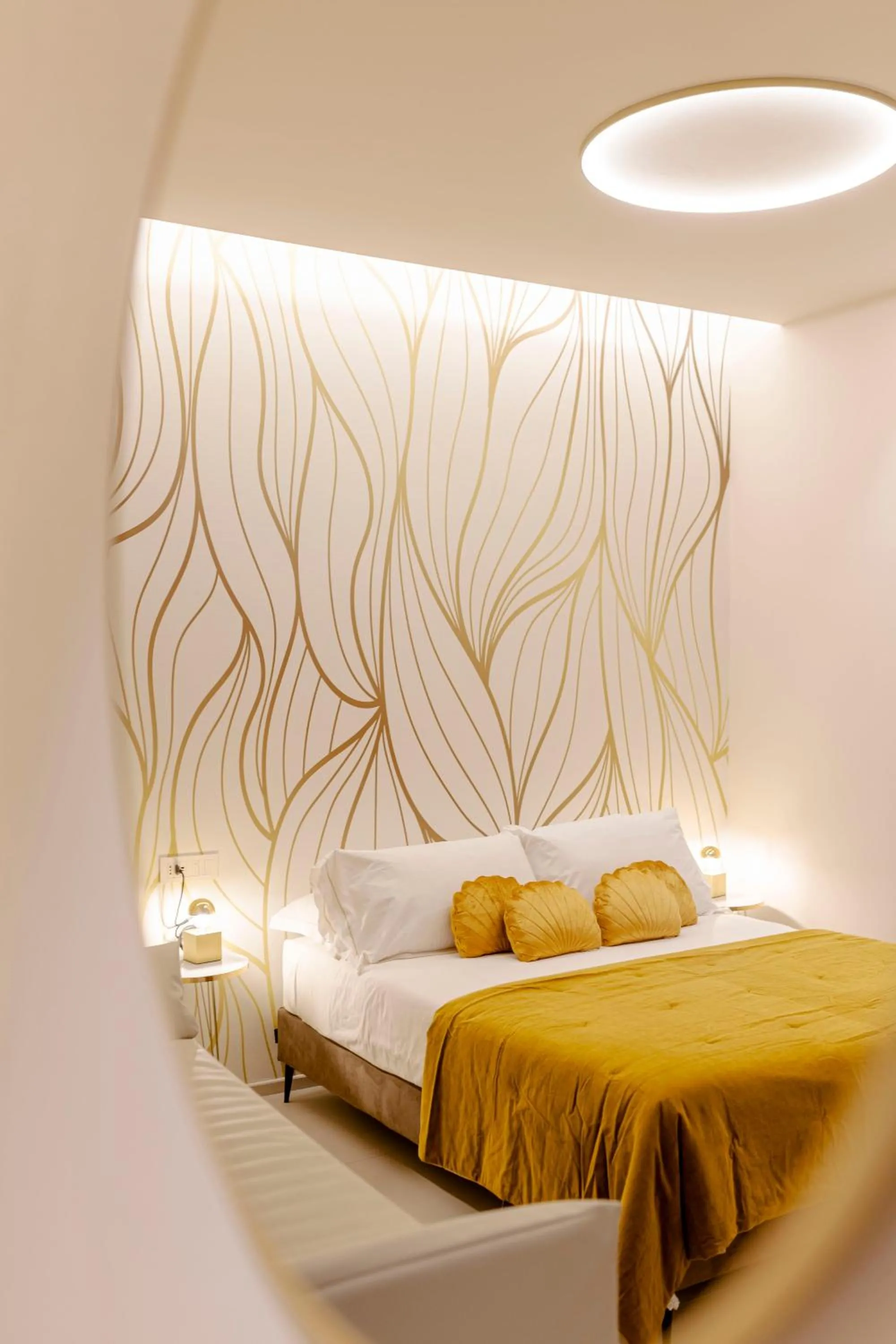 Bed in FLORENCE SEASONS B&B