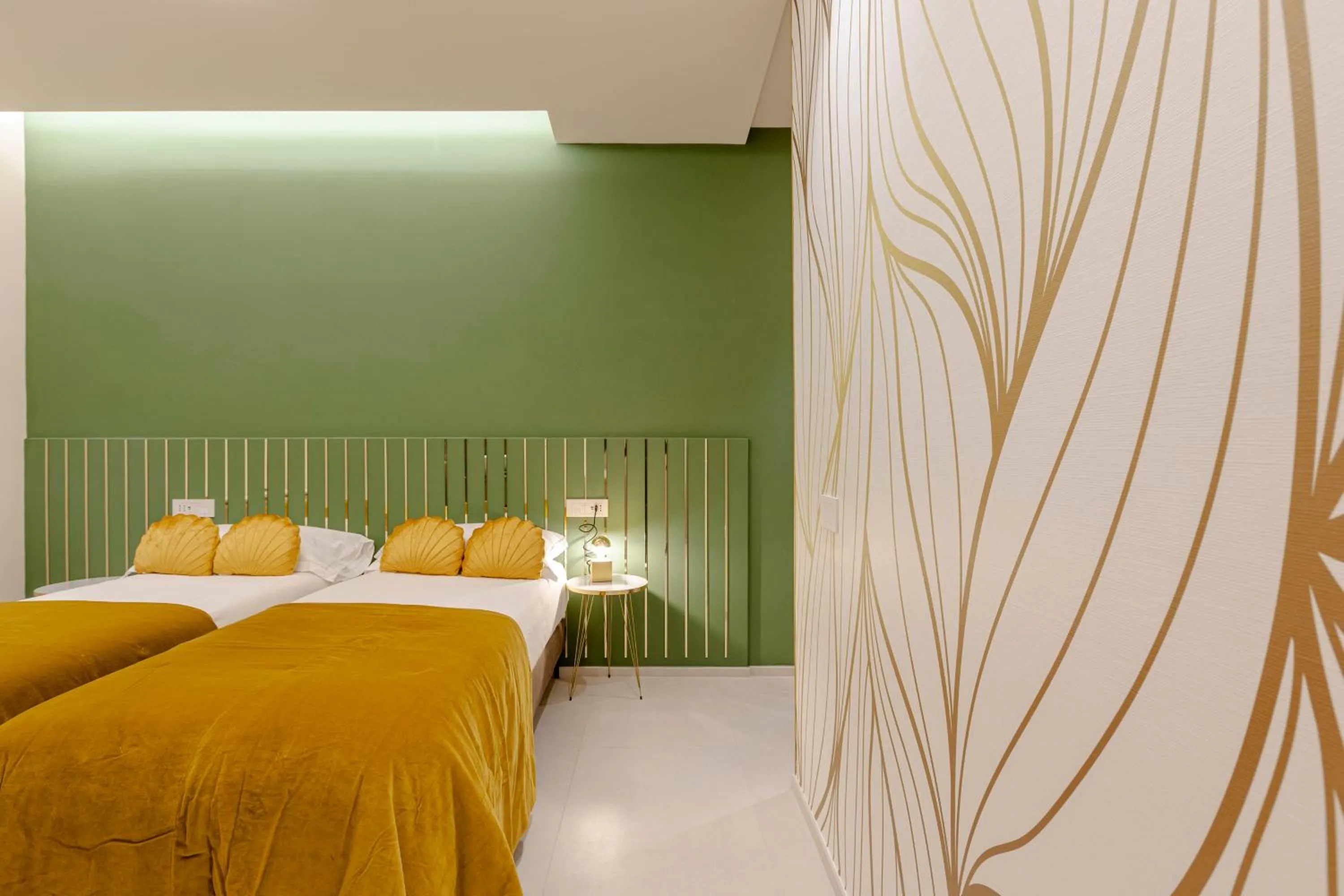 Bed in FLORENCE SEASONS B&B