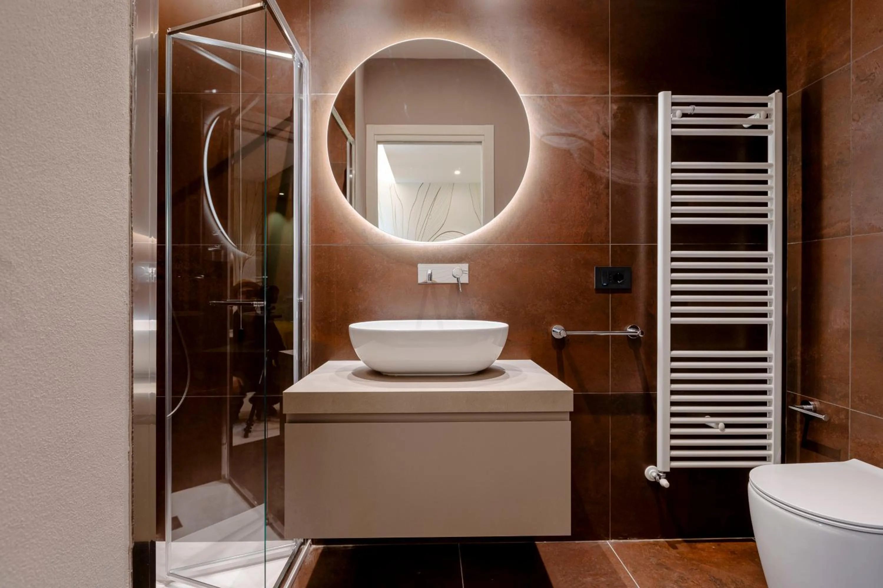 Shower in FLORENCE SEASONS B&B