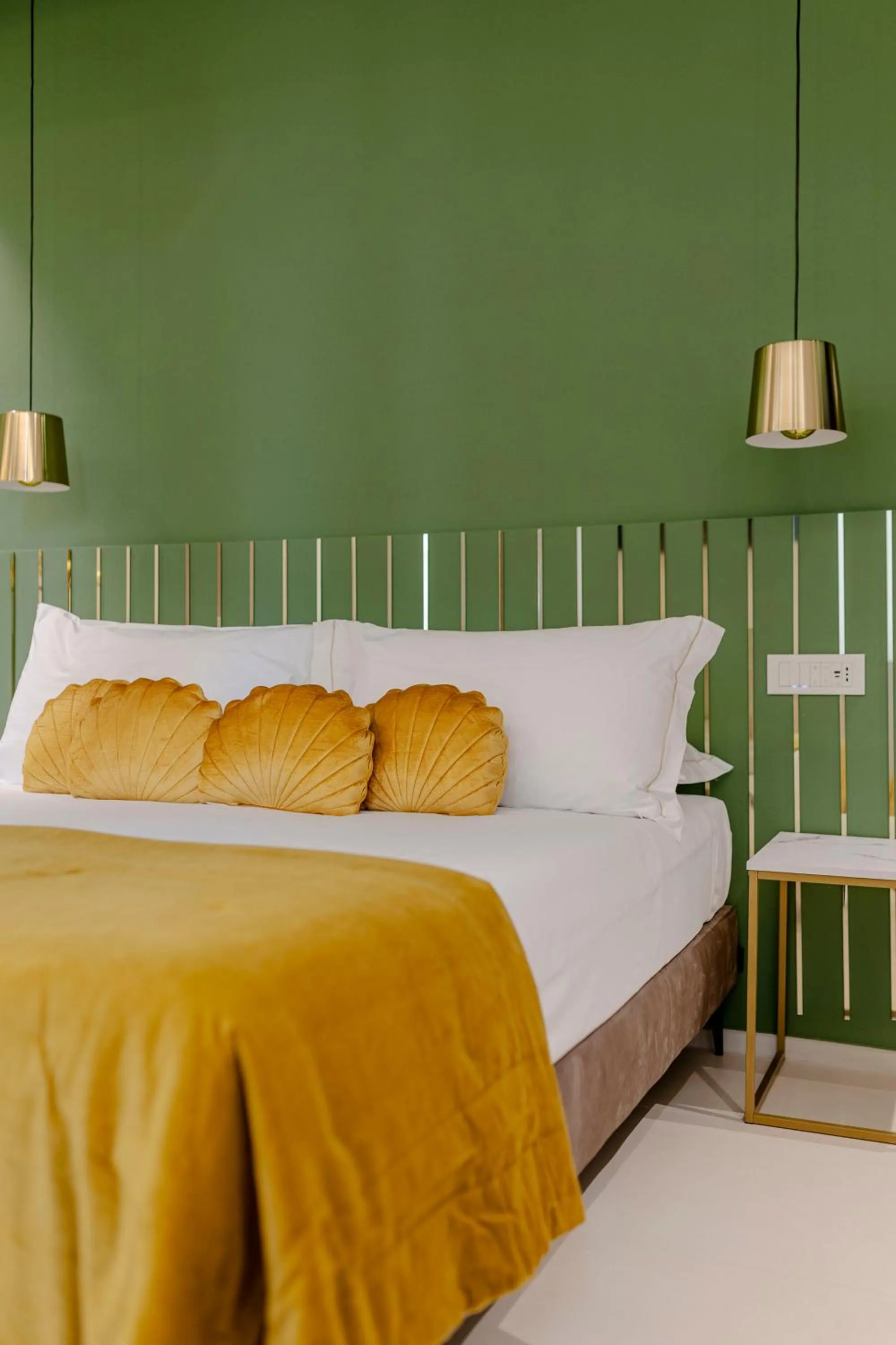 Bed in FLORENCE SEASONS B&B