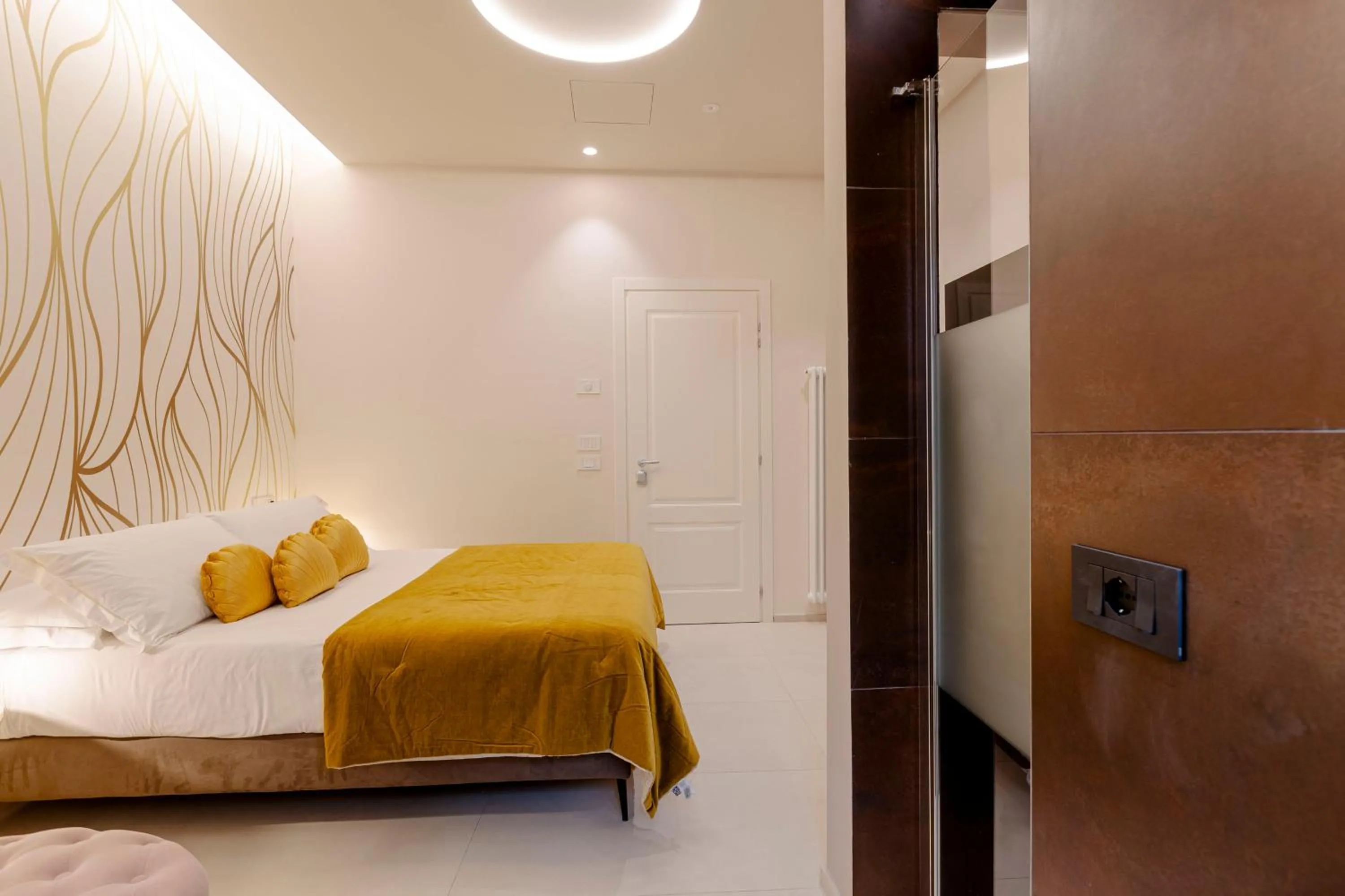 Bed in FLORENCE SEASONS B&B