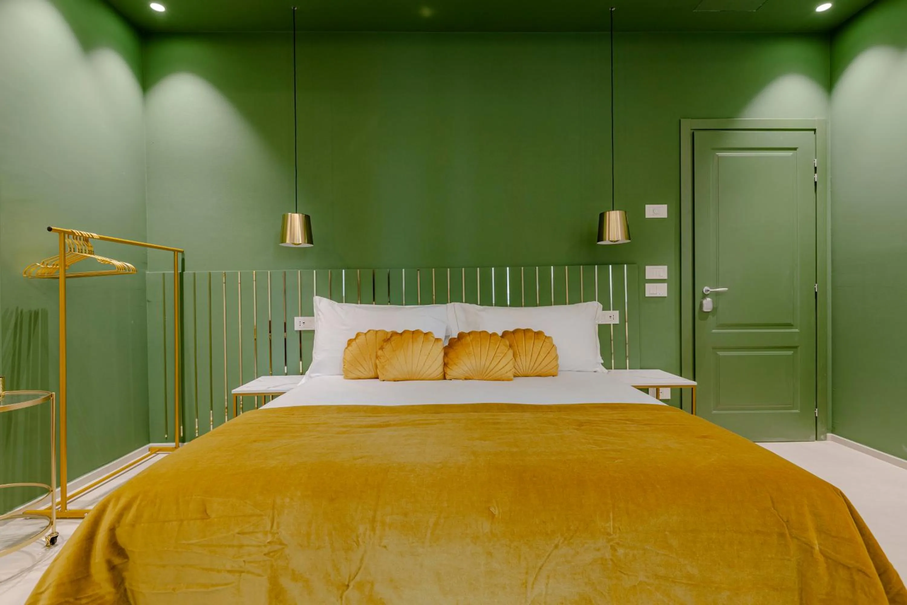 Bed in FLORENCE SEASONS B&B