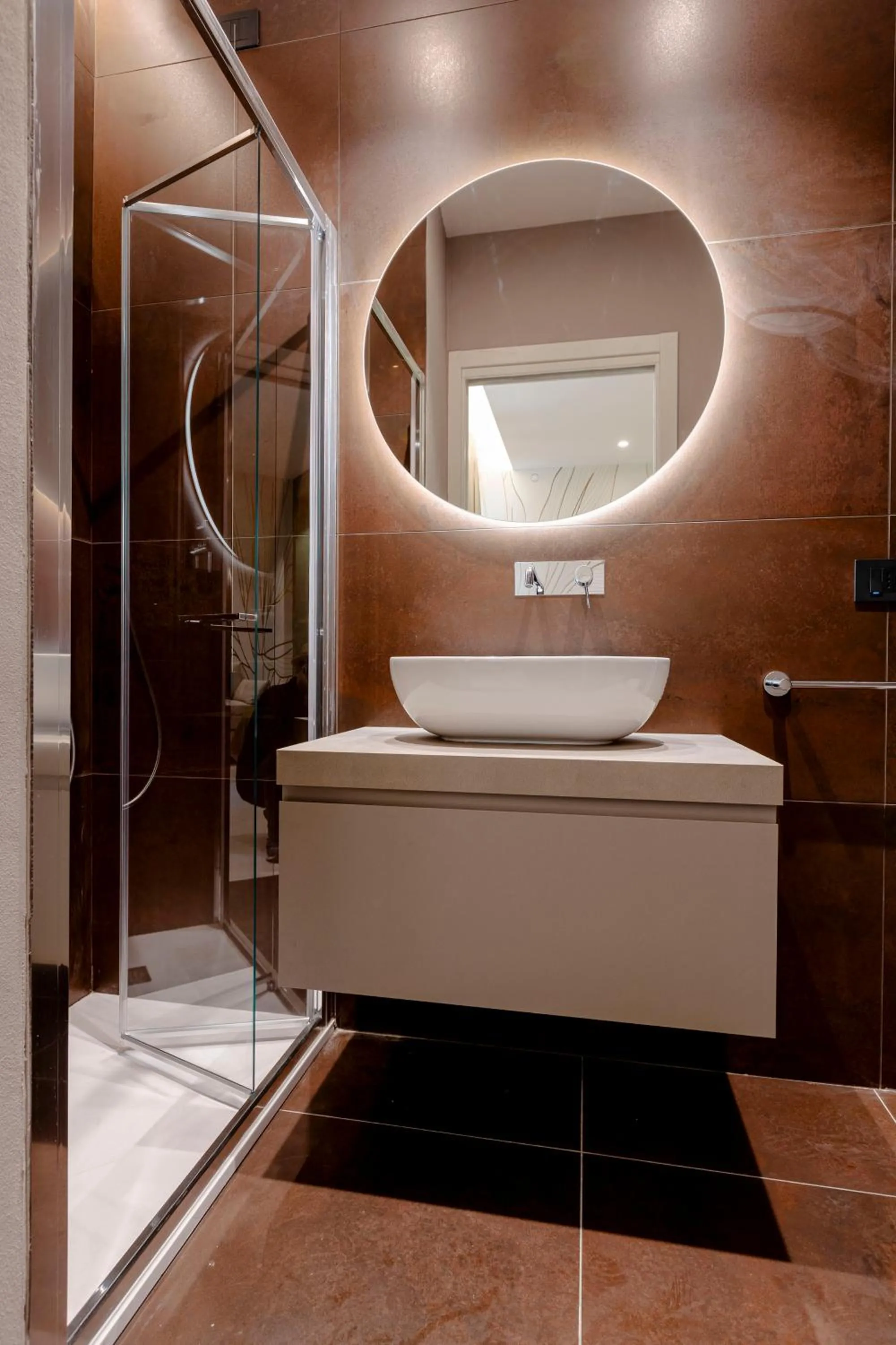 Shower in FLORENCE SEASONS B&B