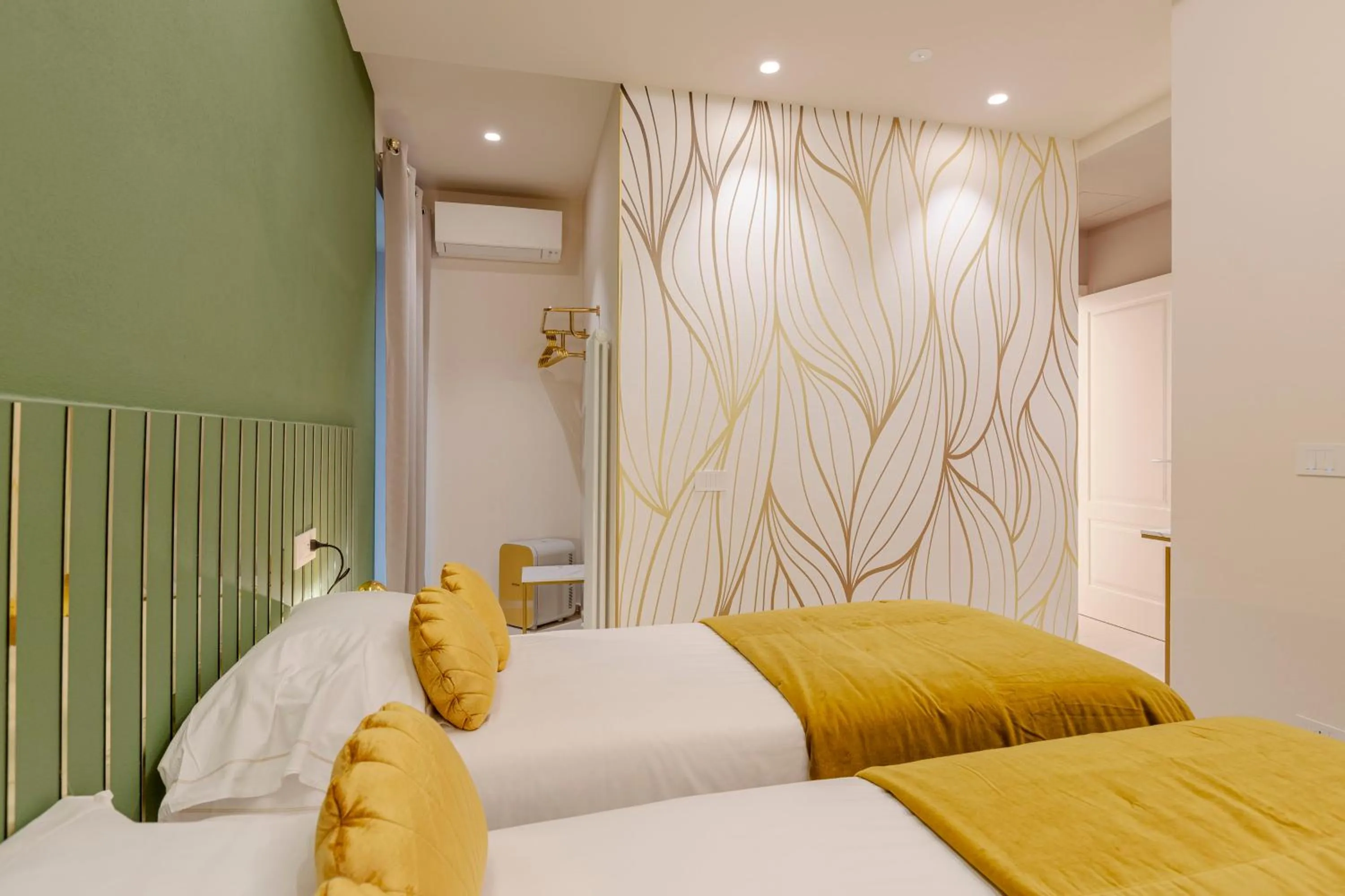 Bed in FLORENCE SEASONS B&B