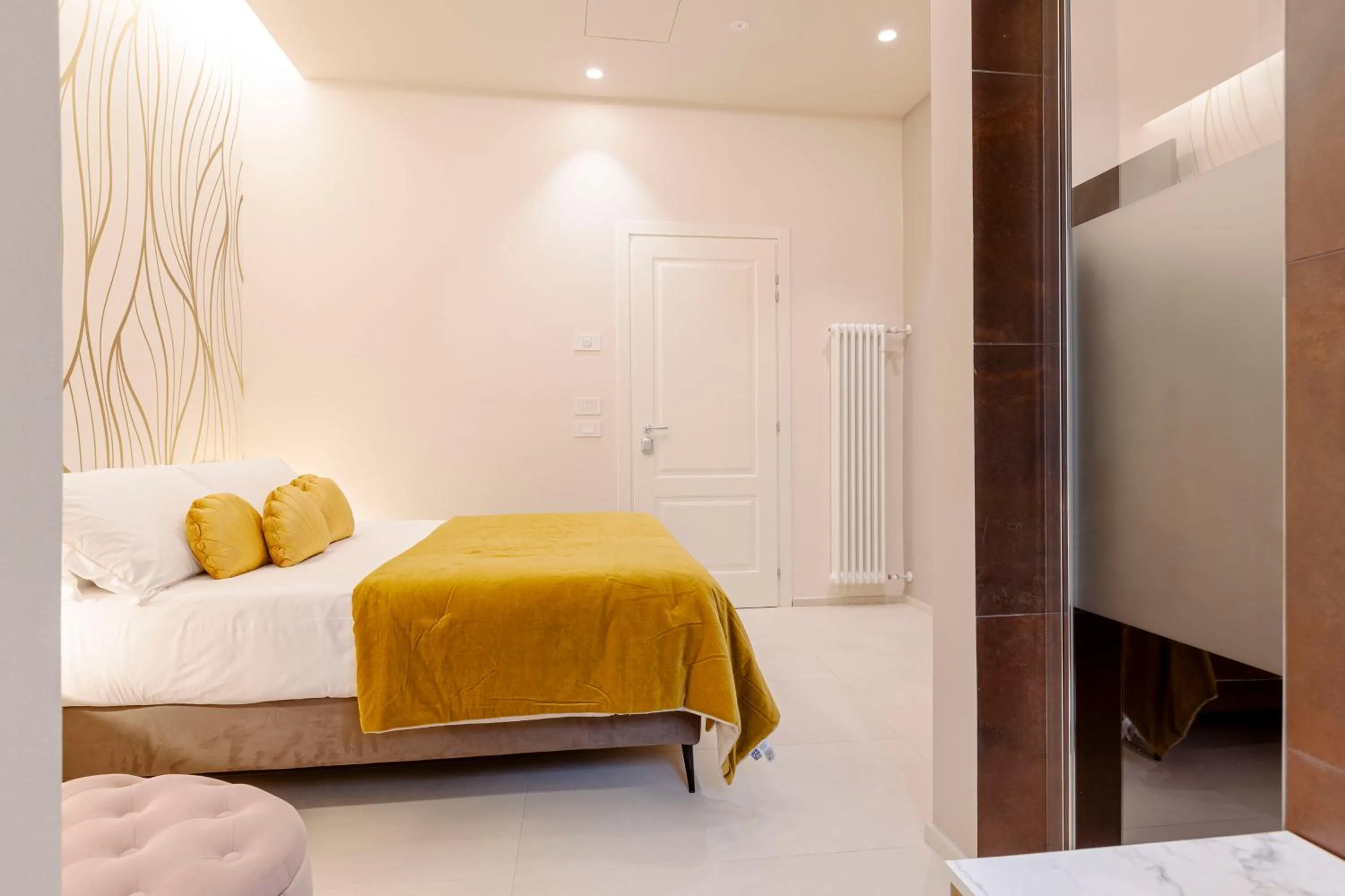 Bed in FLORENCE SEASONS B&B