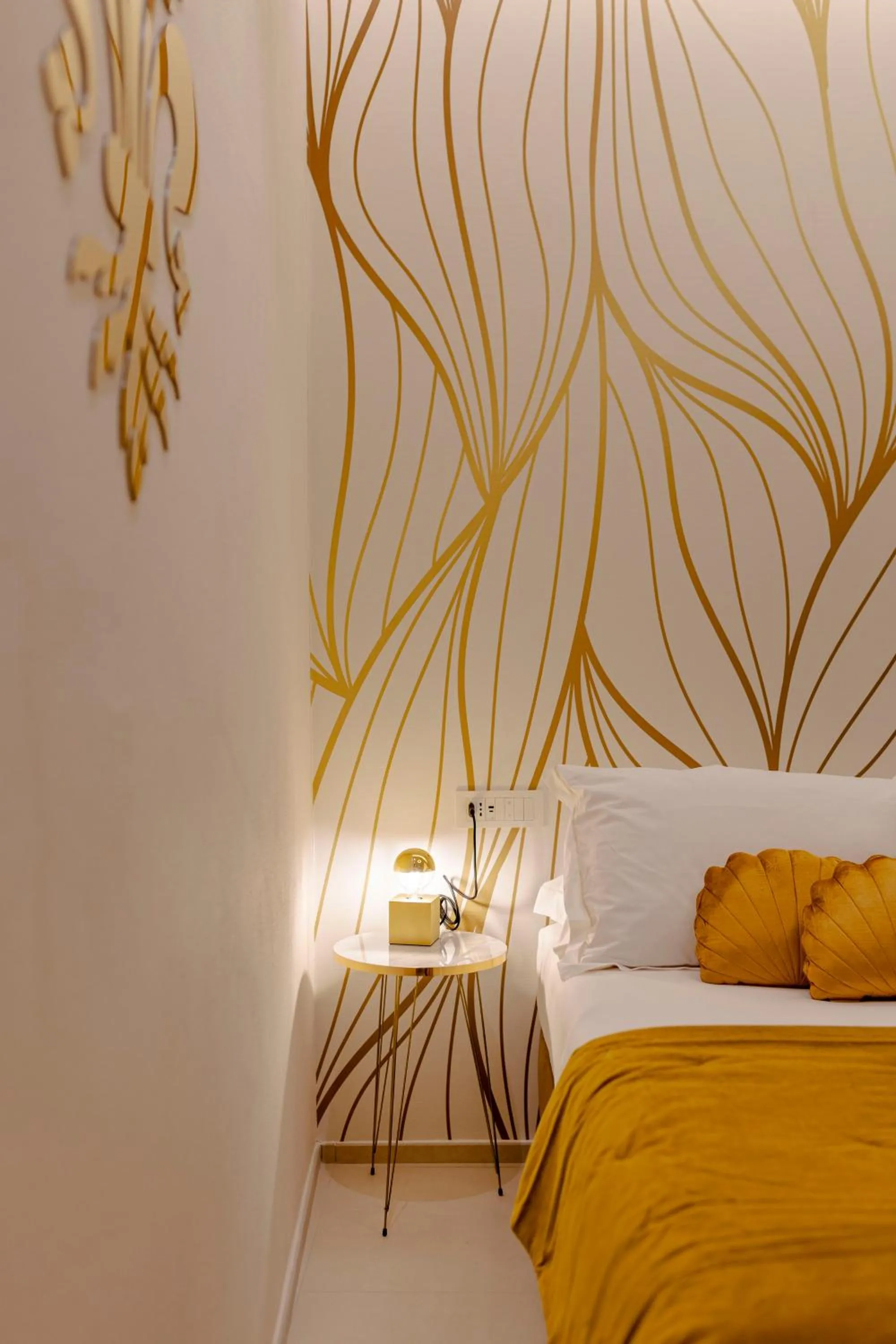 Bed in FLORENCE SEASONS B&B