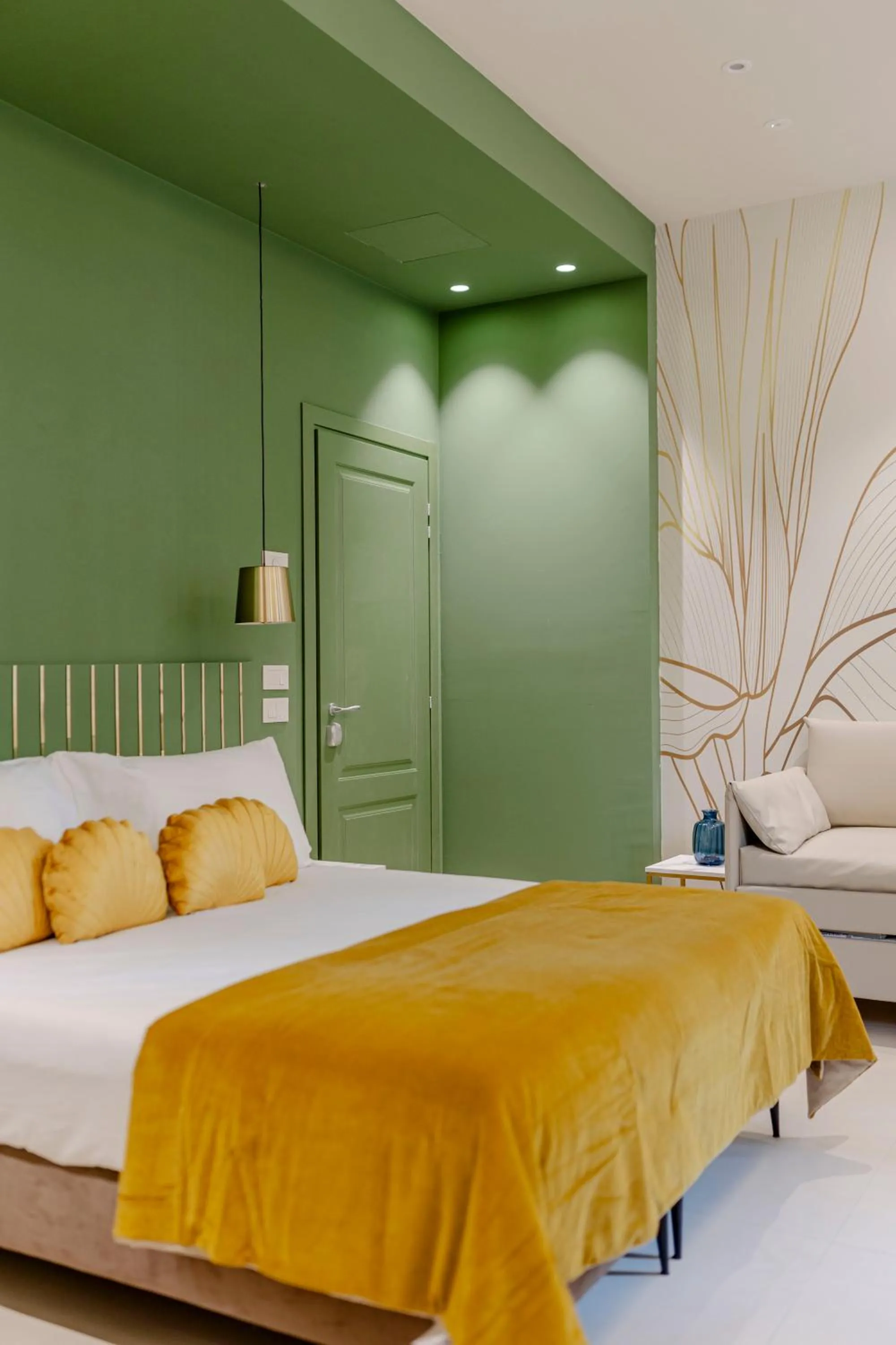 Bed in FLORENCE SEASONS B&B