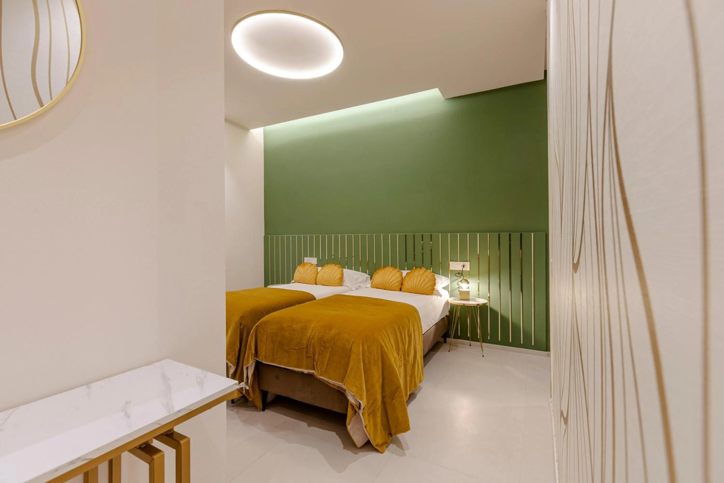 Bed in FLORENCE SEASONS B&B