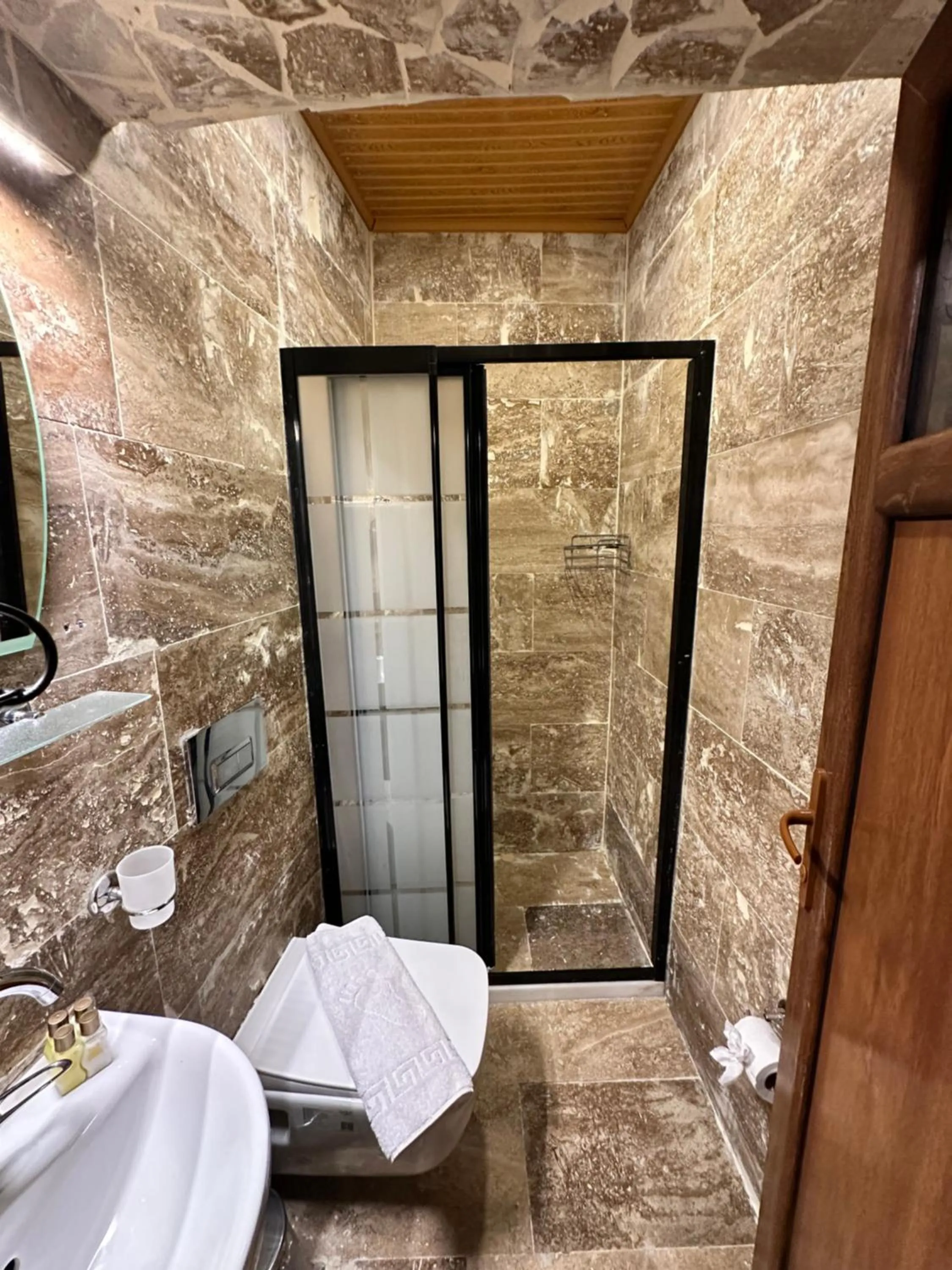 Shower in Turan Cappadocia Cave