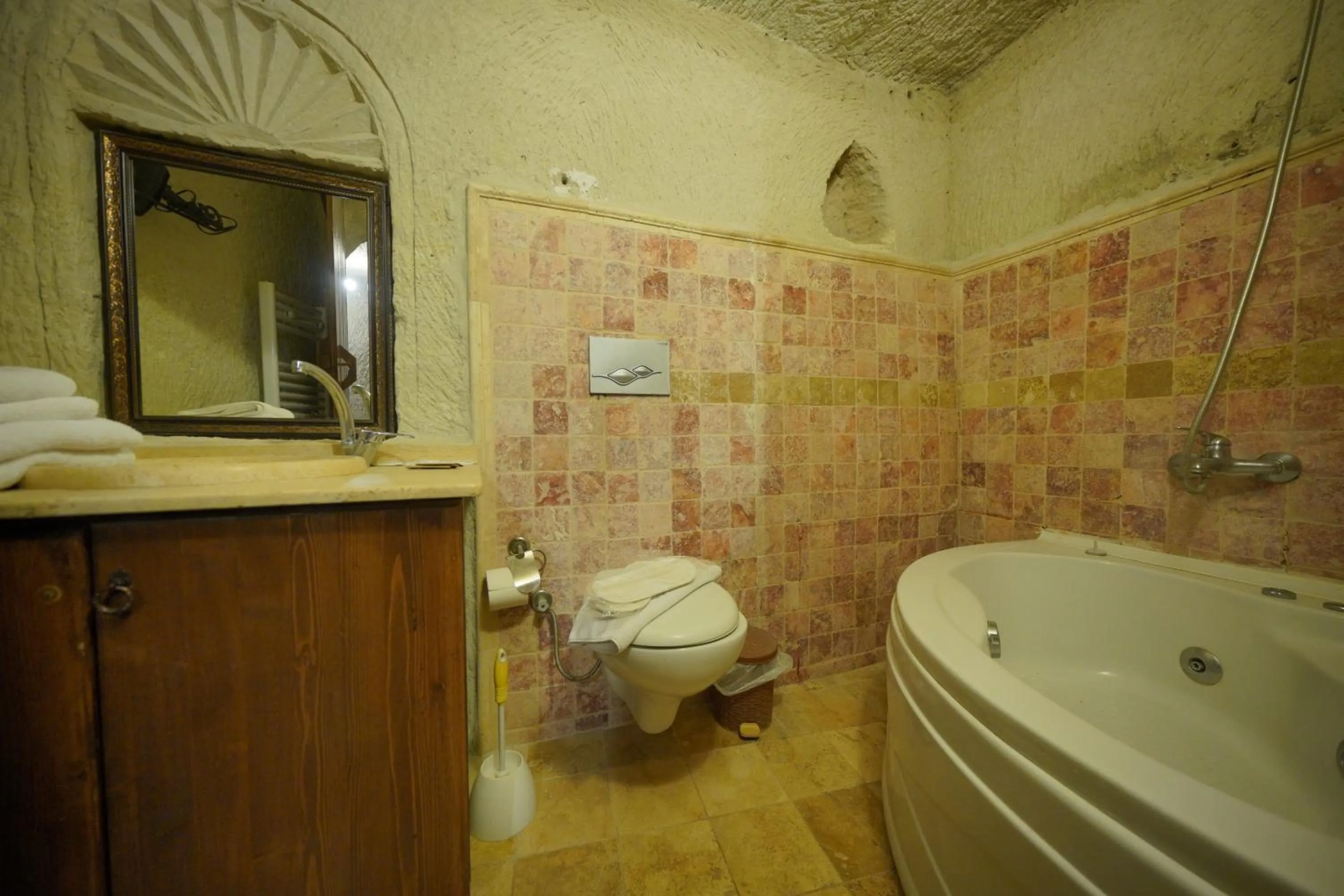 Toilet in Turan Cappadocia Cave