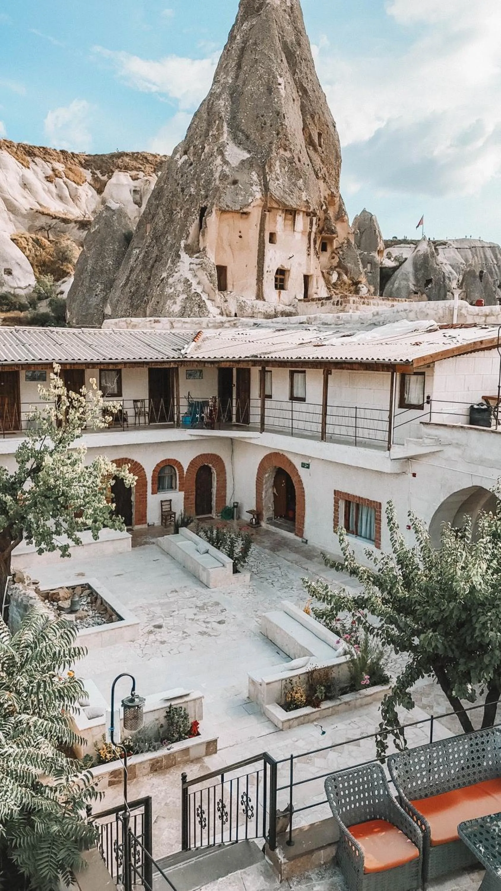 Balcony/Terrace in Turan Cappadocia Cave