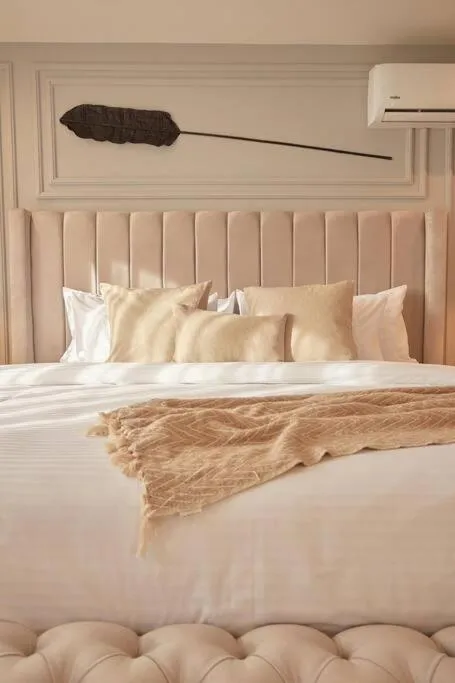 Bed in Go Living Suites: Your Medellin Retreat