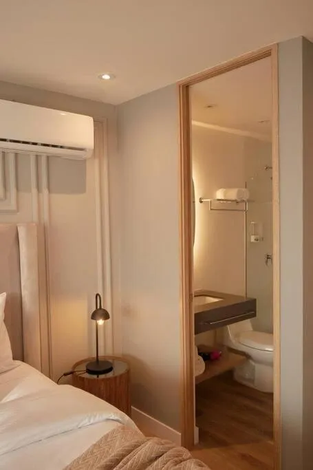 Bed in Go Living Suites: Your Medellin Retreat