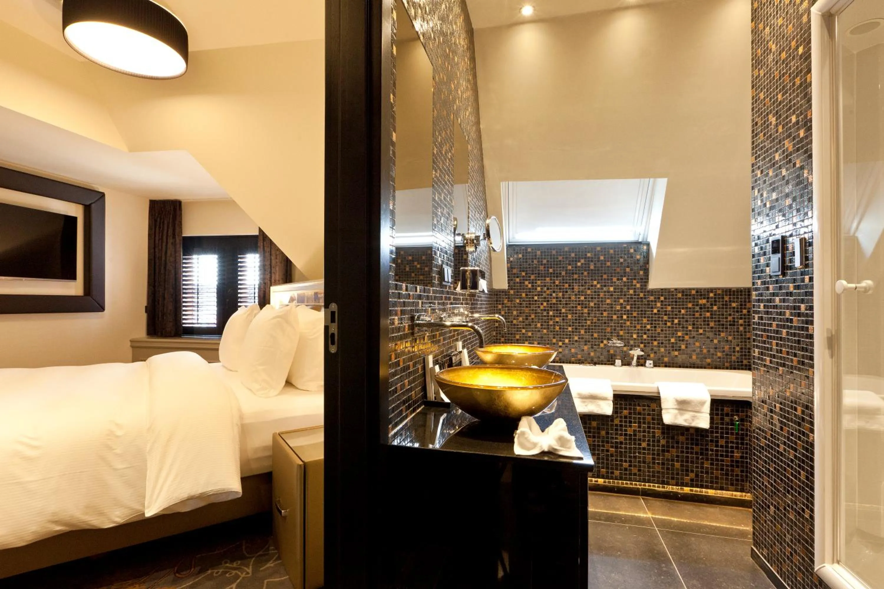 Bathroom, Bed in 't Goude Hooft
