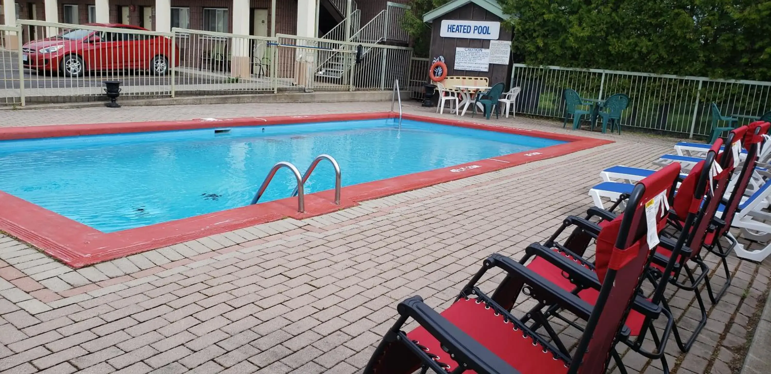 Swimming pool in Riviera Inn And Suites 1000 Islands Swimming pool in Riviera Inn And Suites 1000 Islands