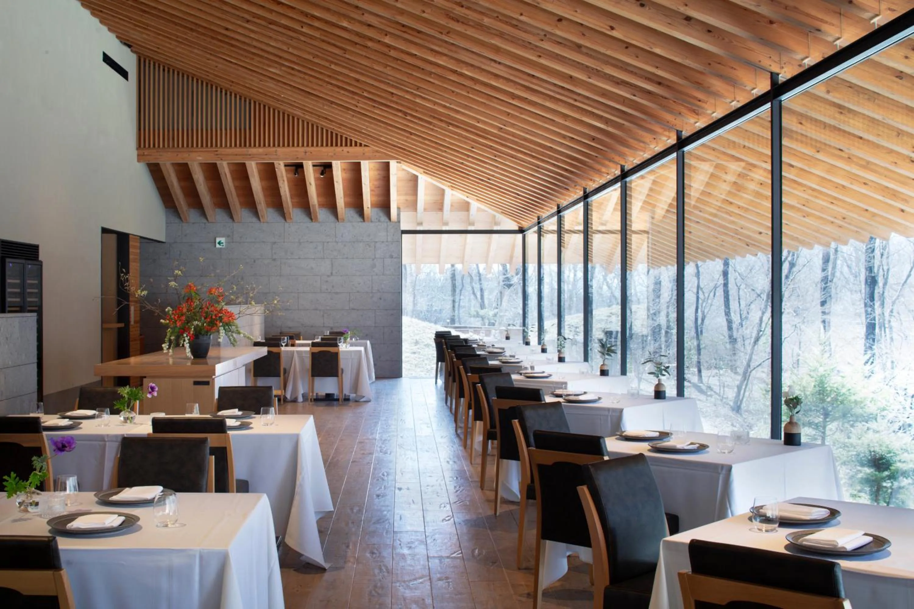 Restaurant/places to eat in nasu mukunone AUBERGE