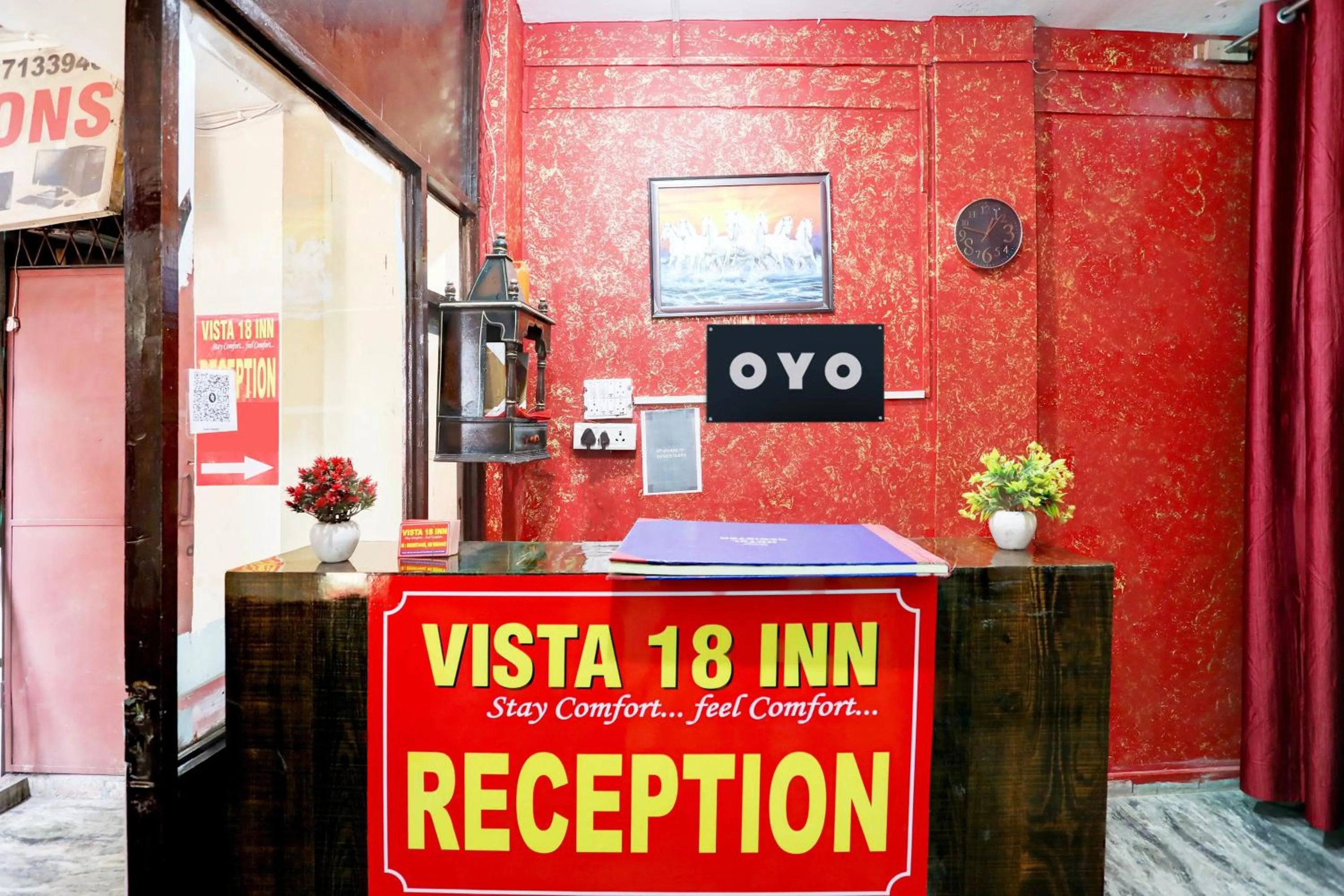 Lobby or reception in Hotel O vista 18 inn