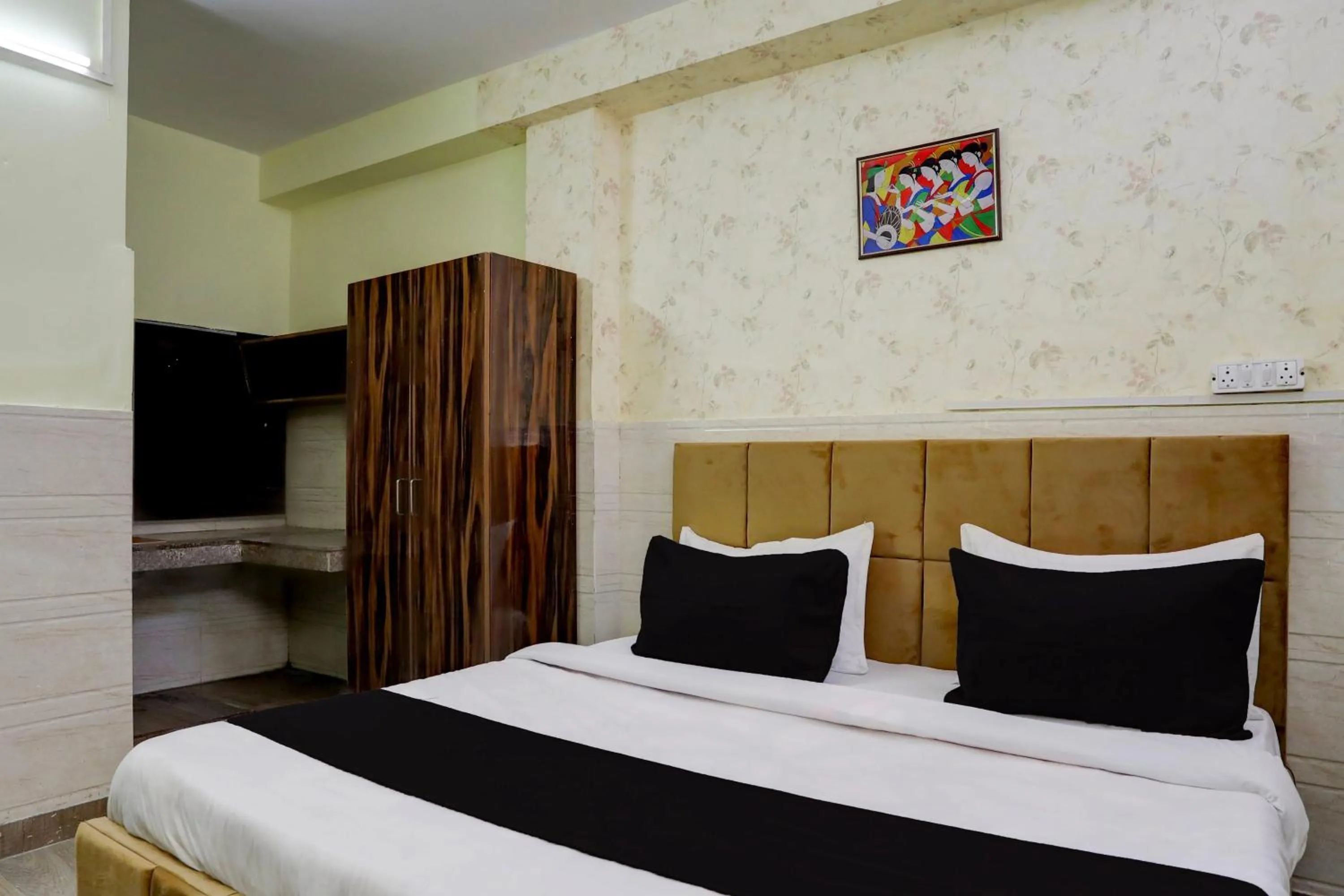 Bedroom, Bed in Hotel O vista 18 inn