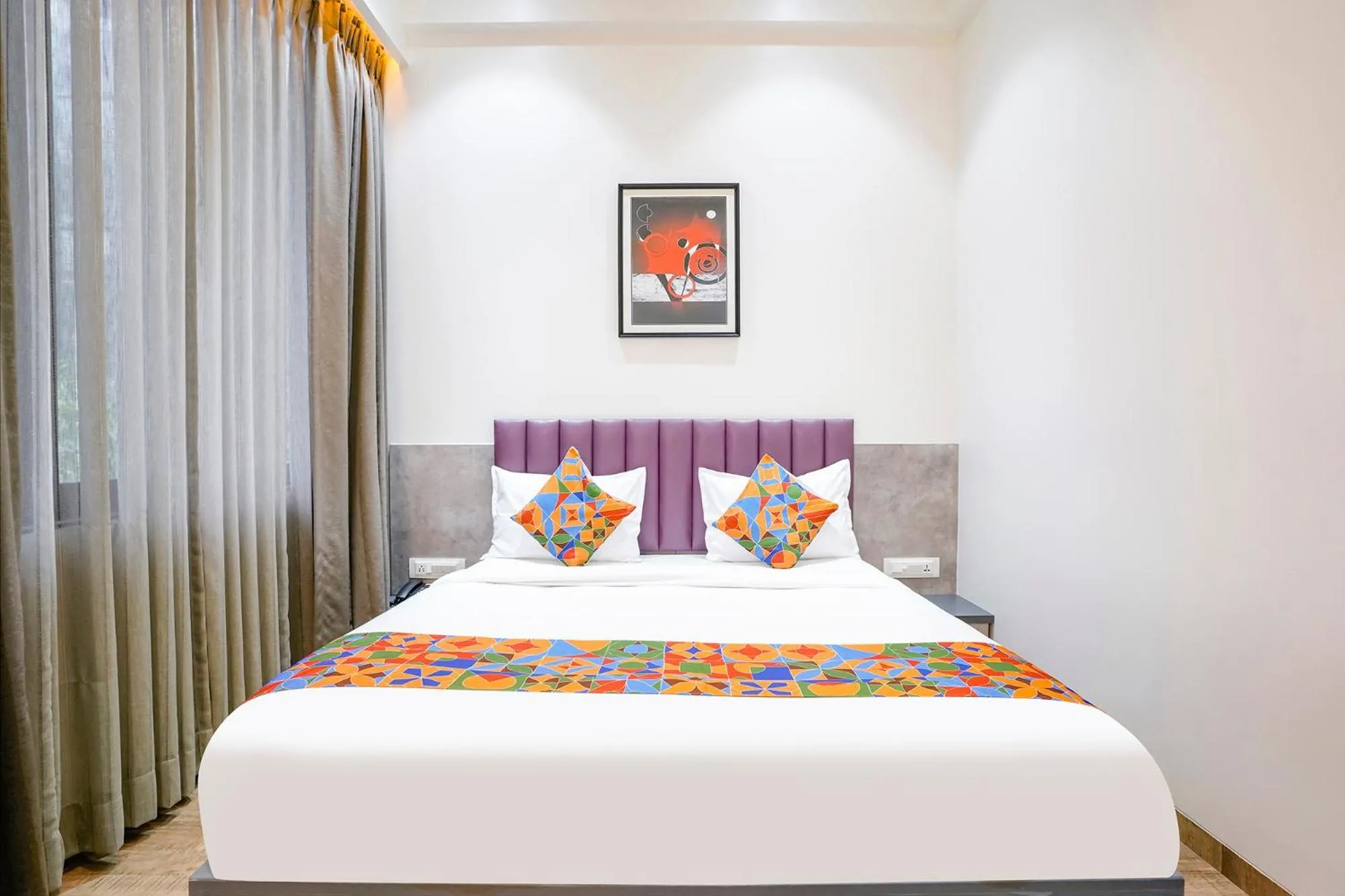 Deluxe Room - single occupancy in FabHotel Global Spaces - Nr NESCO Exhibition Center
