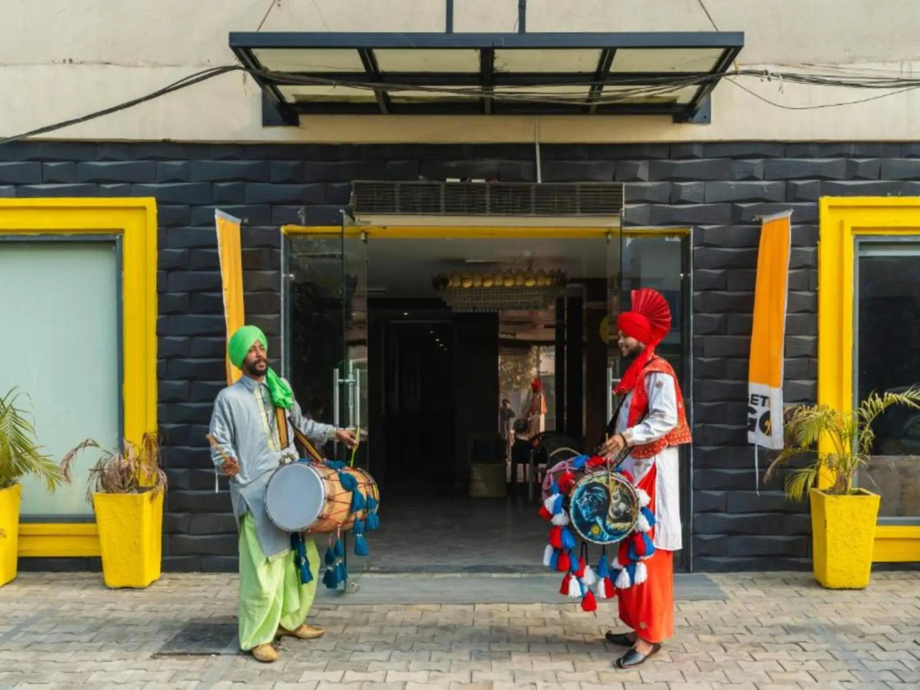 Facade/entrance in The Hosteller Amritsar, Near Golden Temple Facade/entrance in The Hosteller Amritsar, Near Golden Temple