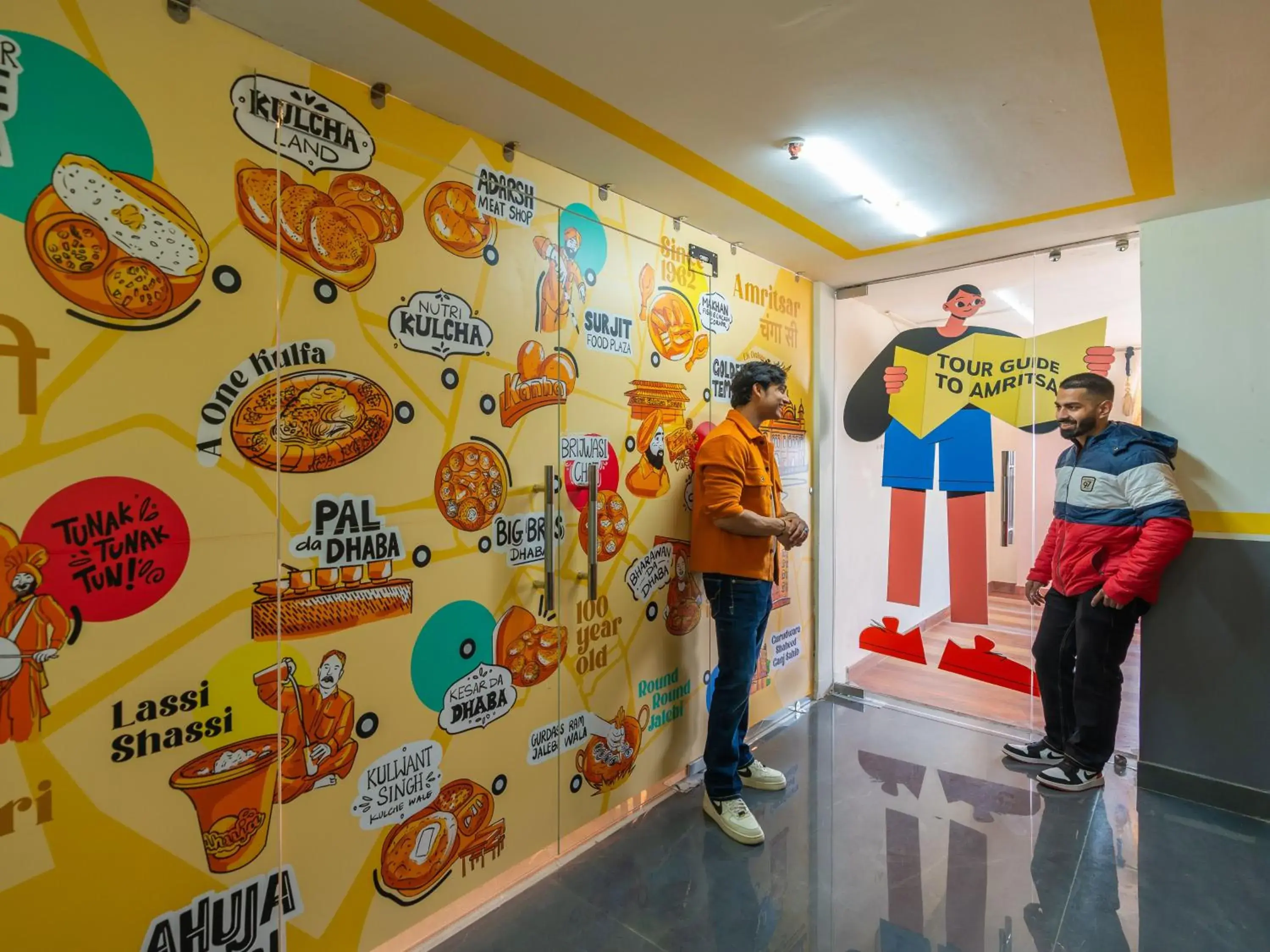 Lobby or reception in The Hosteller Amritsar, Near Golden Temple Lobby or reception in The Hosteller Amritsar, Near Golden Temple