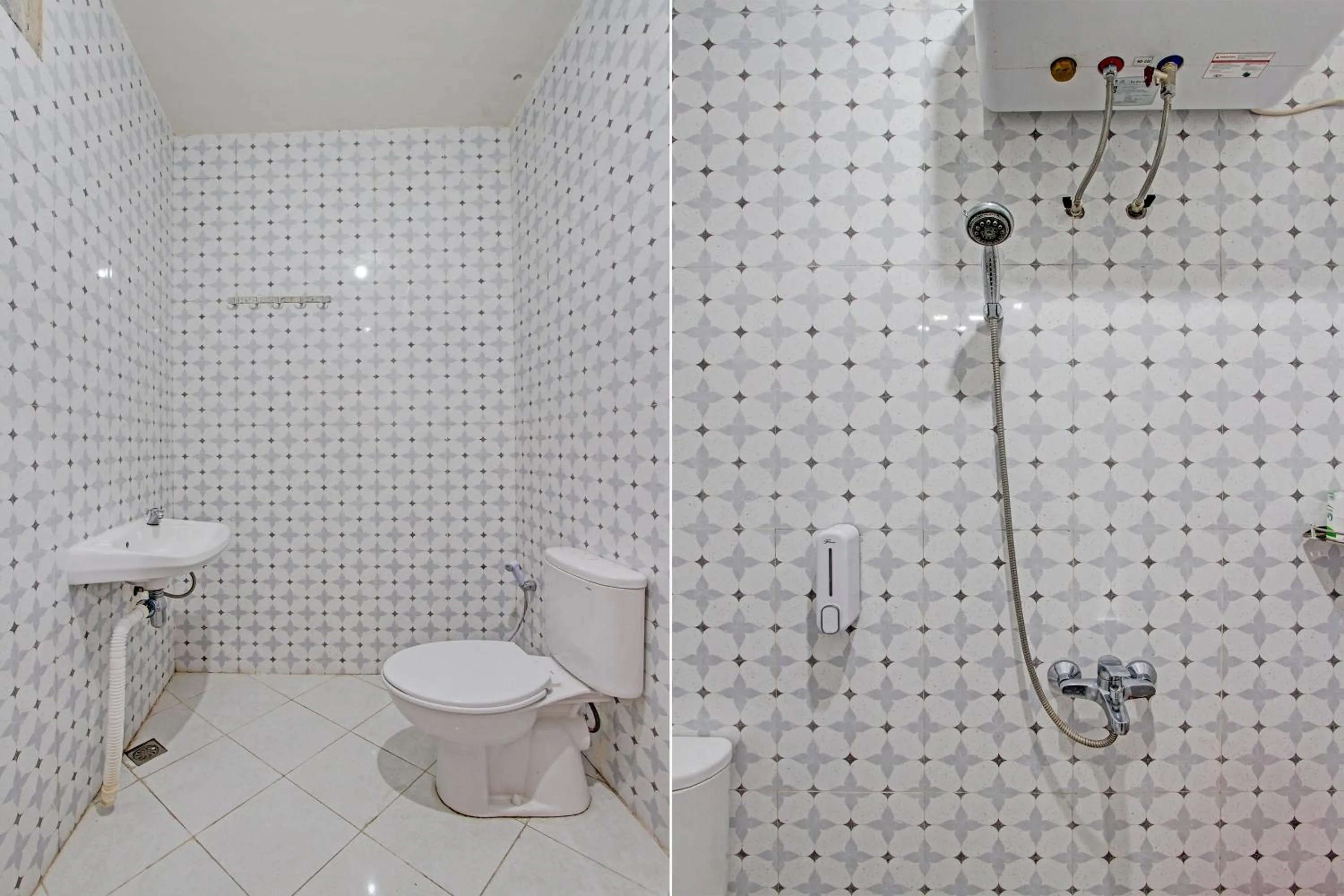 Bathroom in Hotel O Puri Adem 86 Syariah BunkbedNearMerapi Golf Club