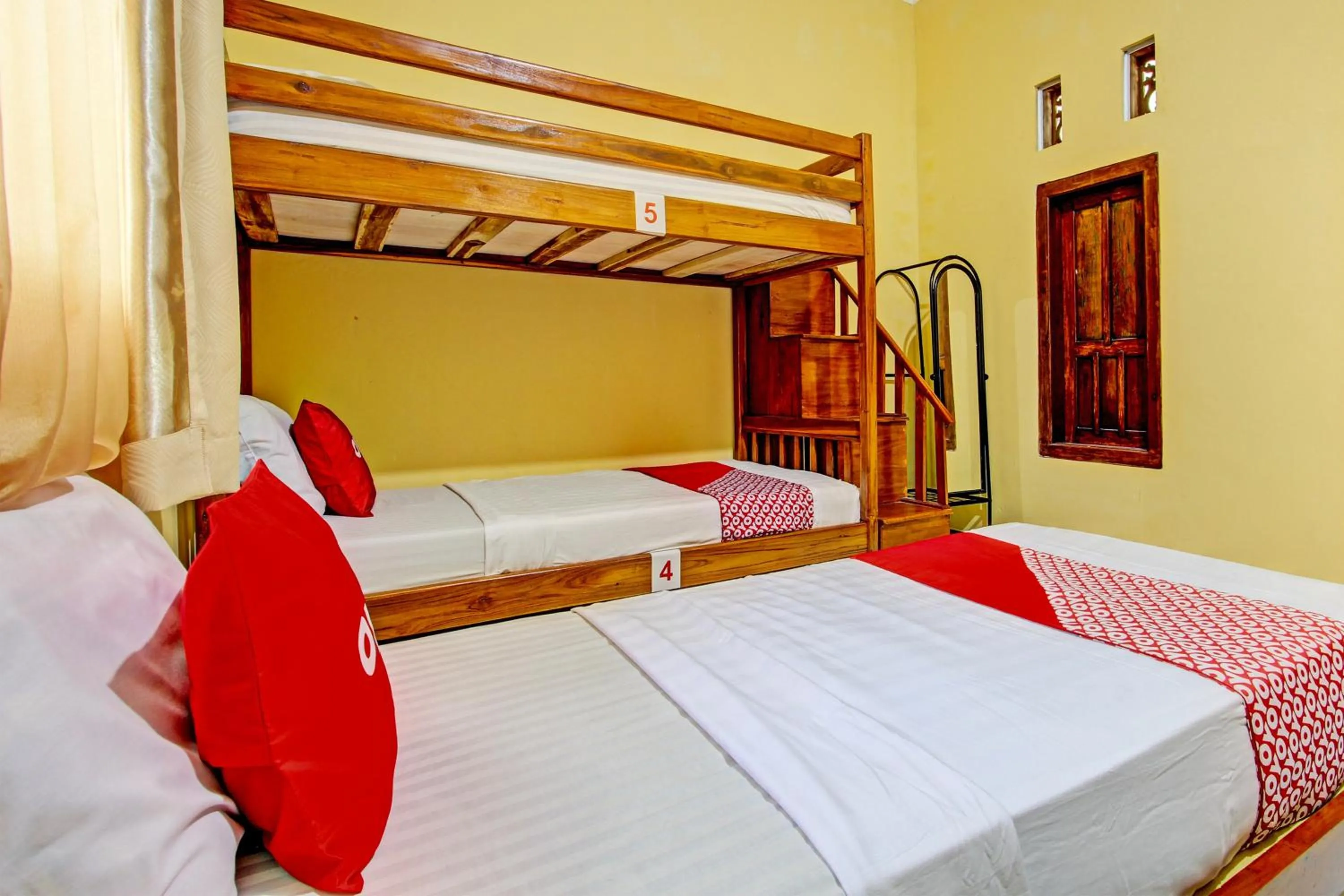 Bedroom, Bed in Hotel O Puri Adem 86 Syariah BunkbedNearMerapi Golf Club