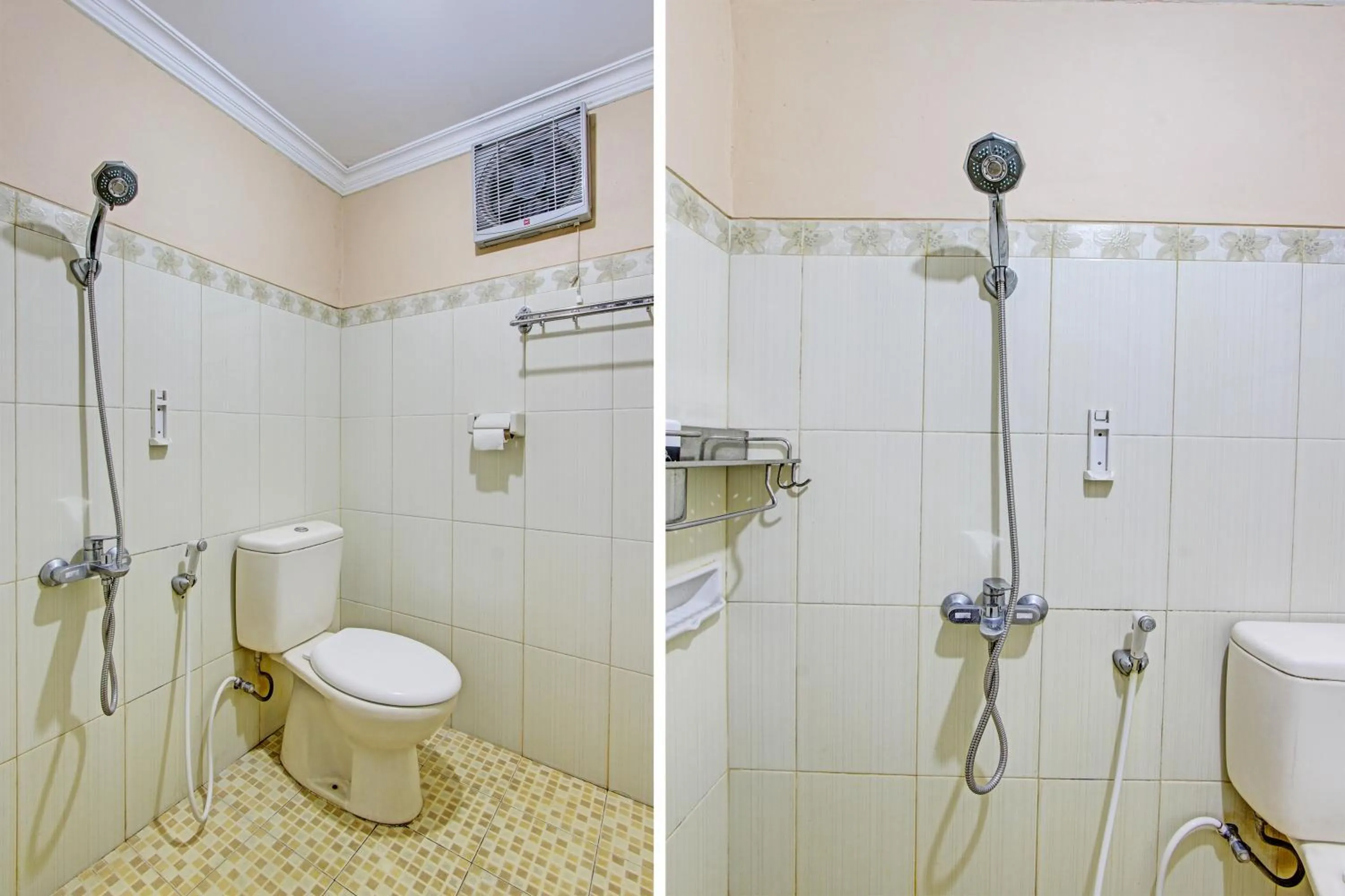 Bathroom in Hotel O Puri Adem 86 Syariah BunkbedNearMerapi Golf Club