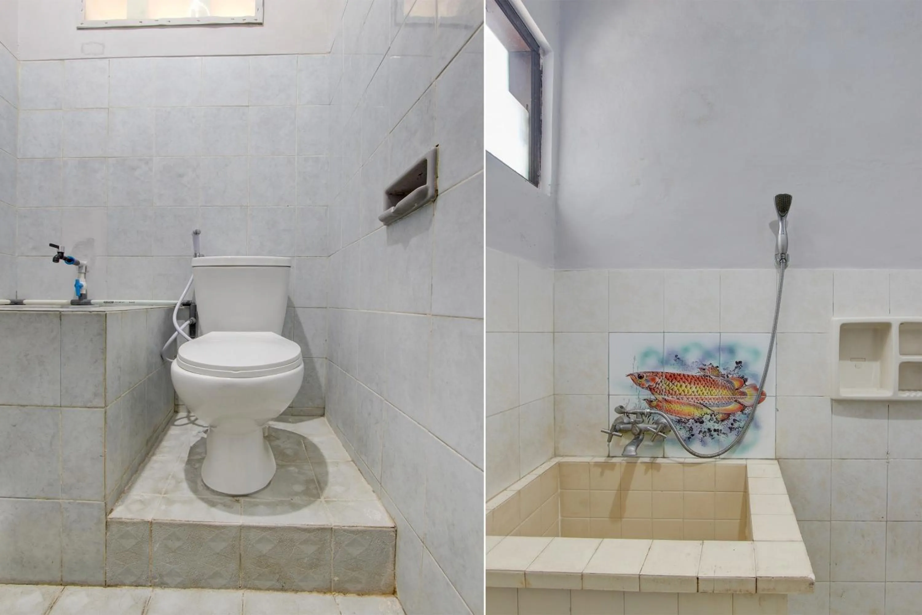 Bathroom in Hotel O Homestay Bambu Oerip Syariah