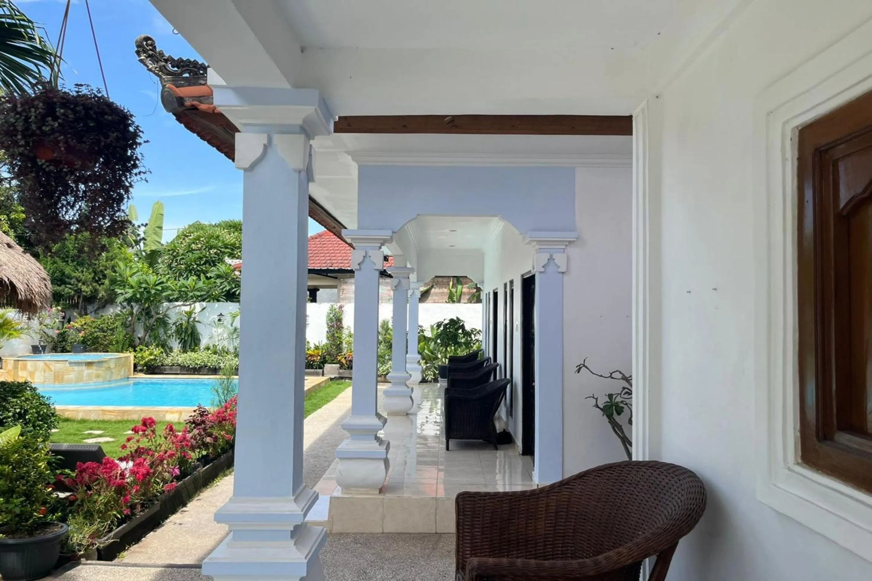 Lobby or reception in Belvilla Pleasant Seaside Lovina Beach