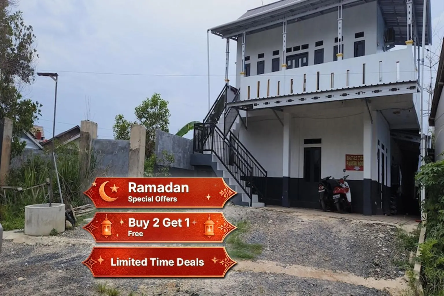 Facade/entrance in Hotel O Penginapan Al-asharNearWarung Acil Ubai