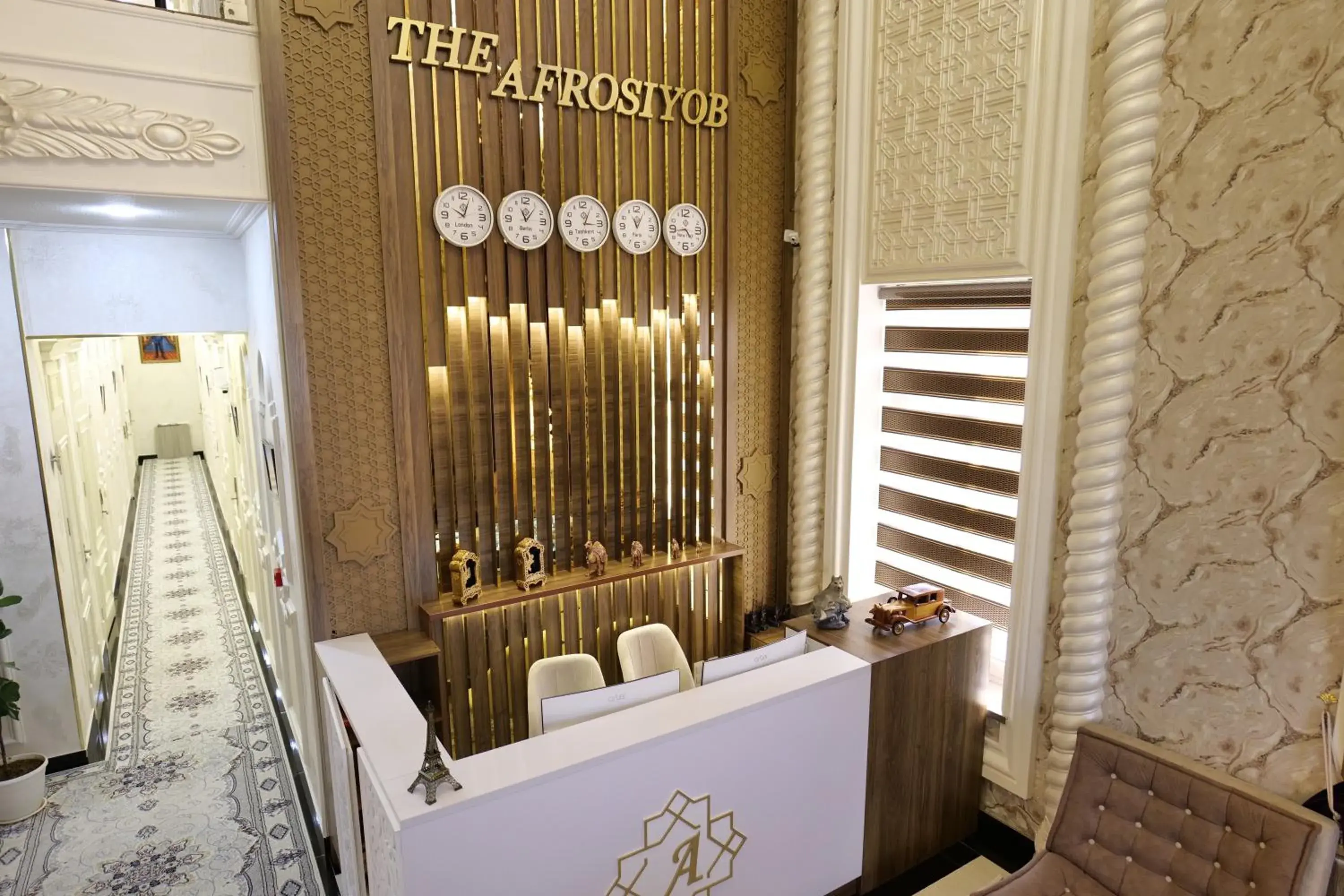 Lobby or reception in The Afrosiyob Ok Lobby or reception in The Afrosiyob Ok