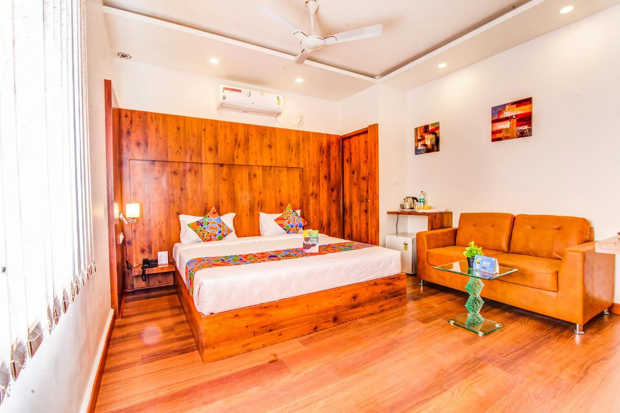 Bed in FabHotel Vista Suites - Frazer Town