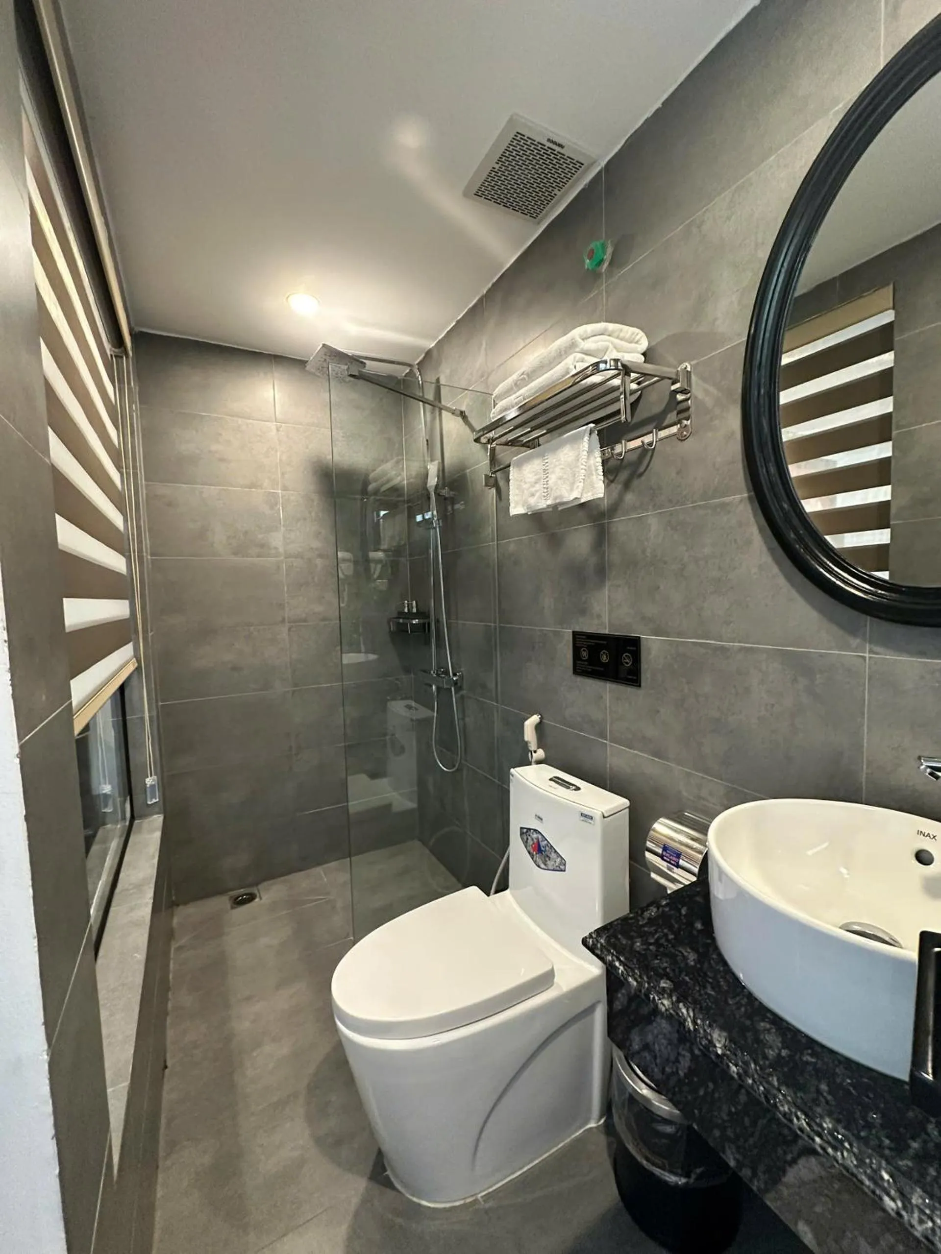 Bathroom in Aquarius Premium Hotel