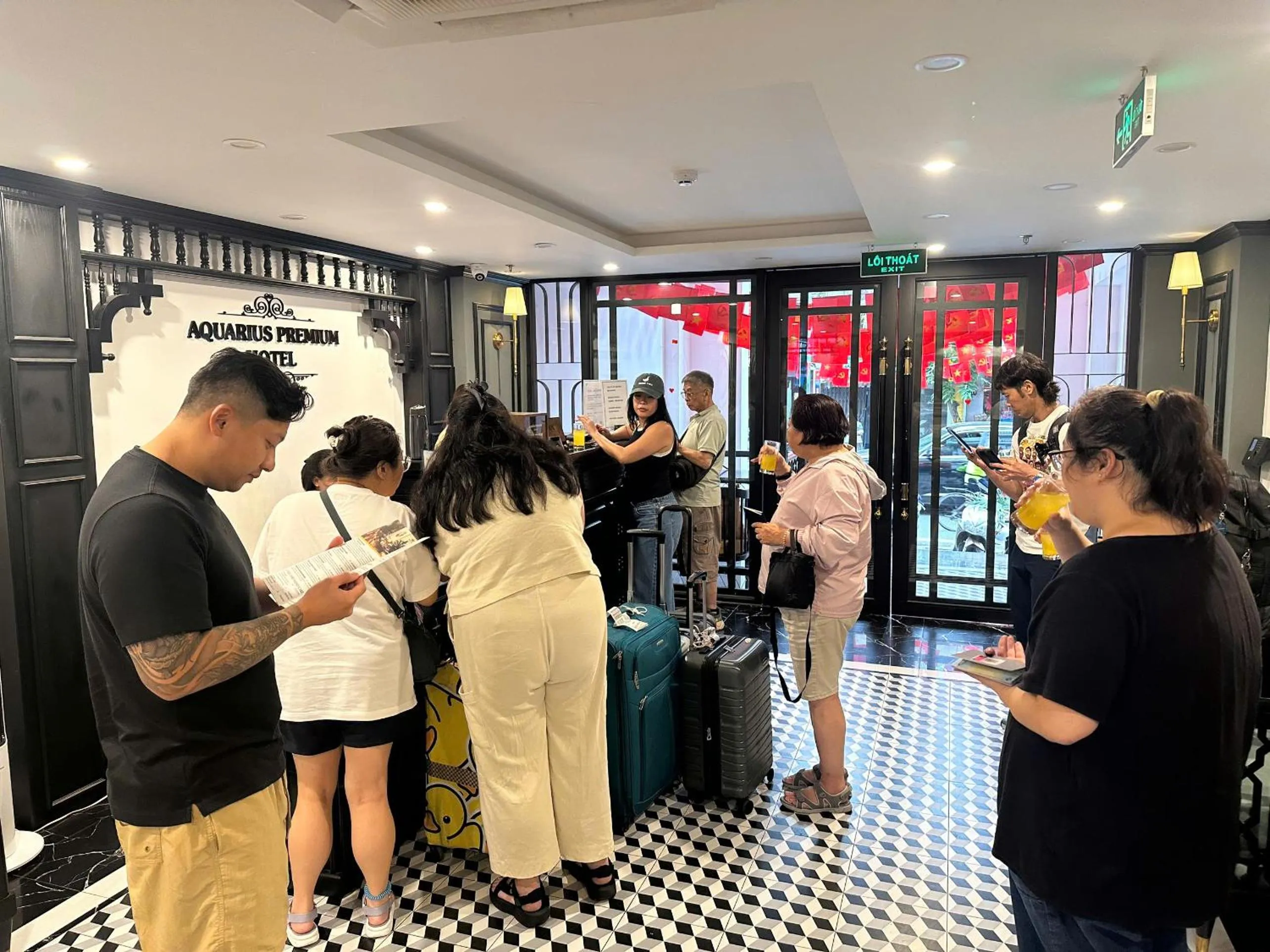 Lobby or reception in Aquarius Premium Hotel