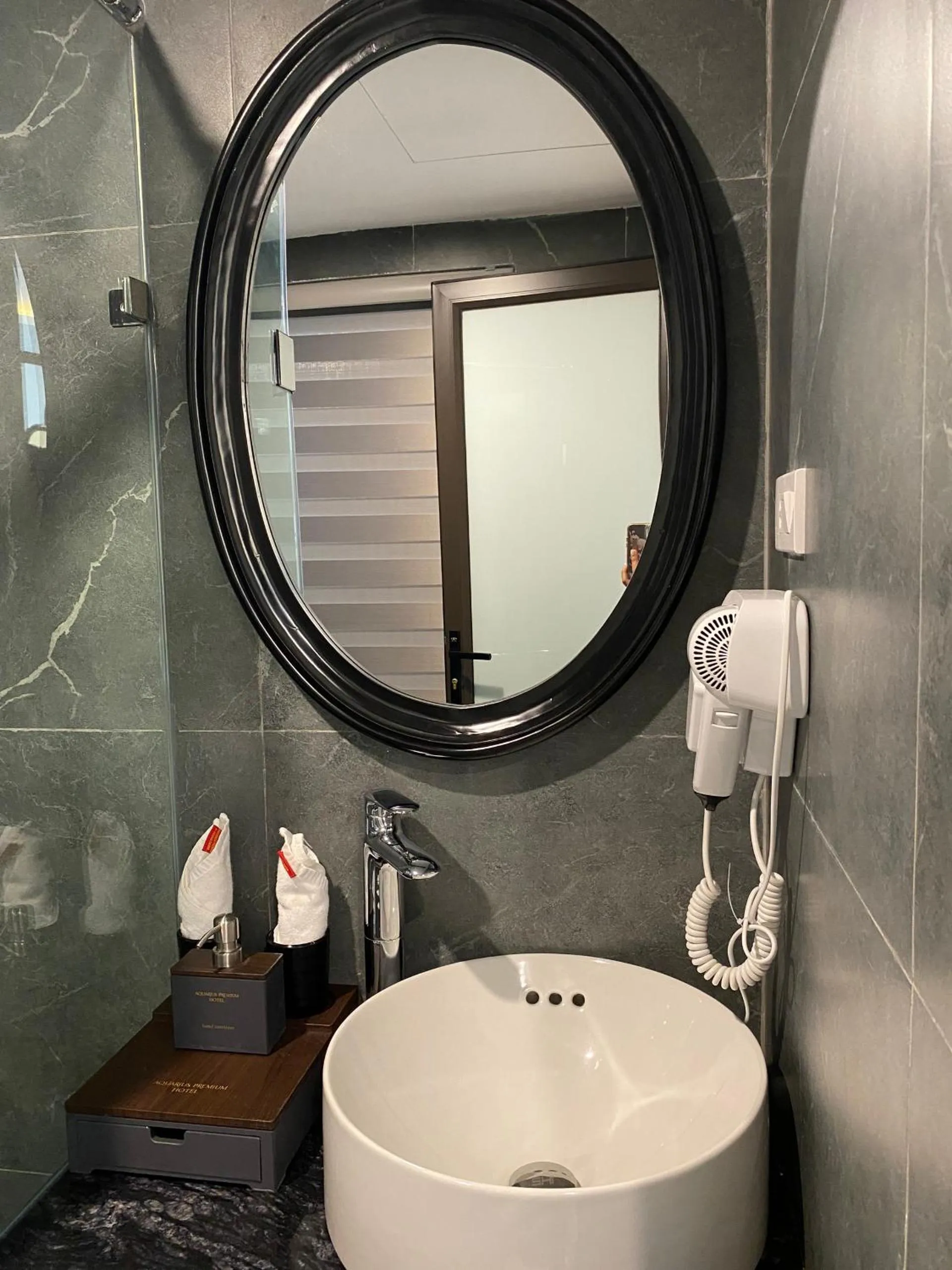 Bathroom in Aquarius Premium Hotel