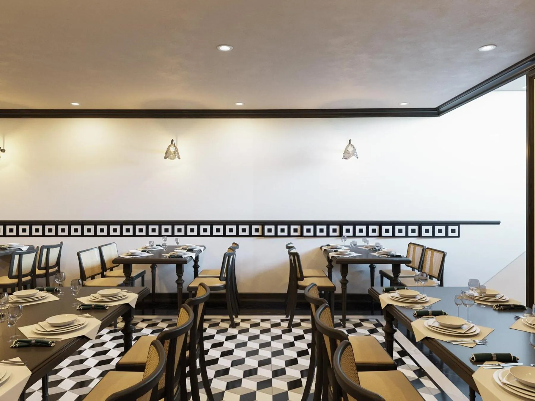 Restaurant/places to eat in Aquarius Premium Hotel