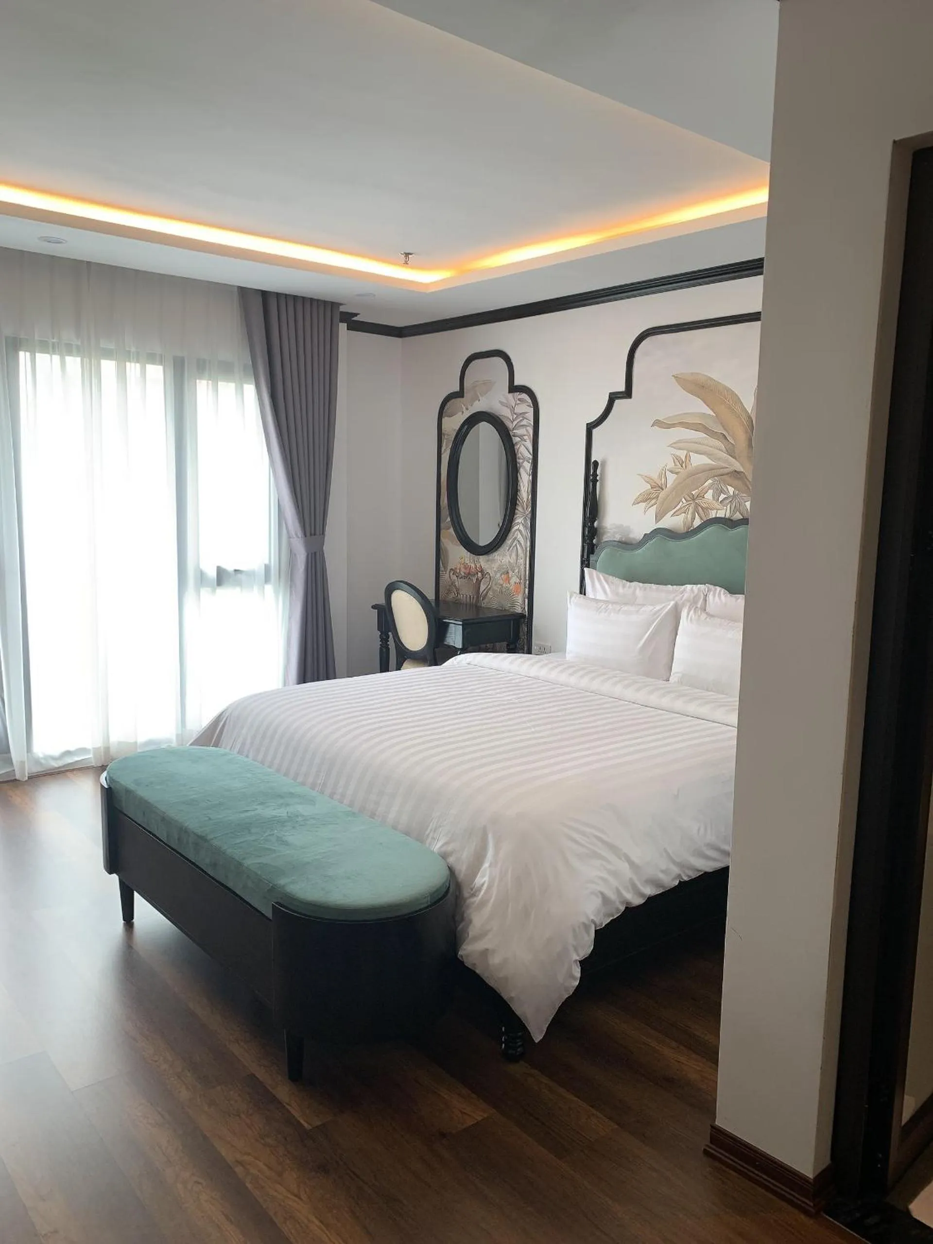 Bed in Aquarius Premium Hotel