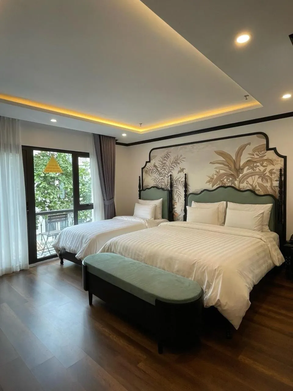 Bed in Aquarius Premium Hotel